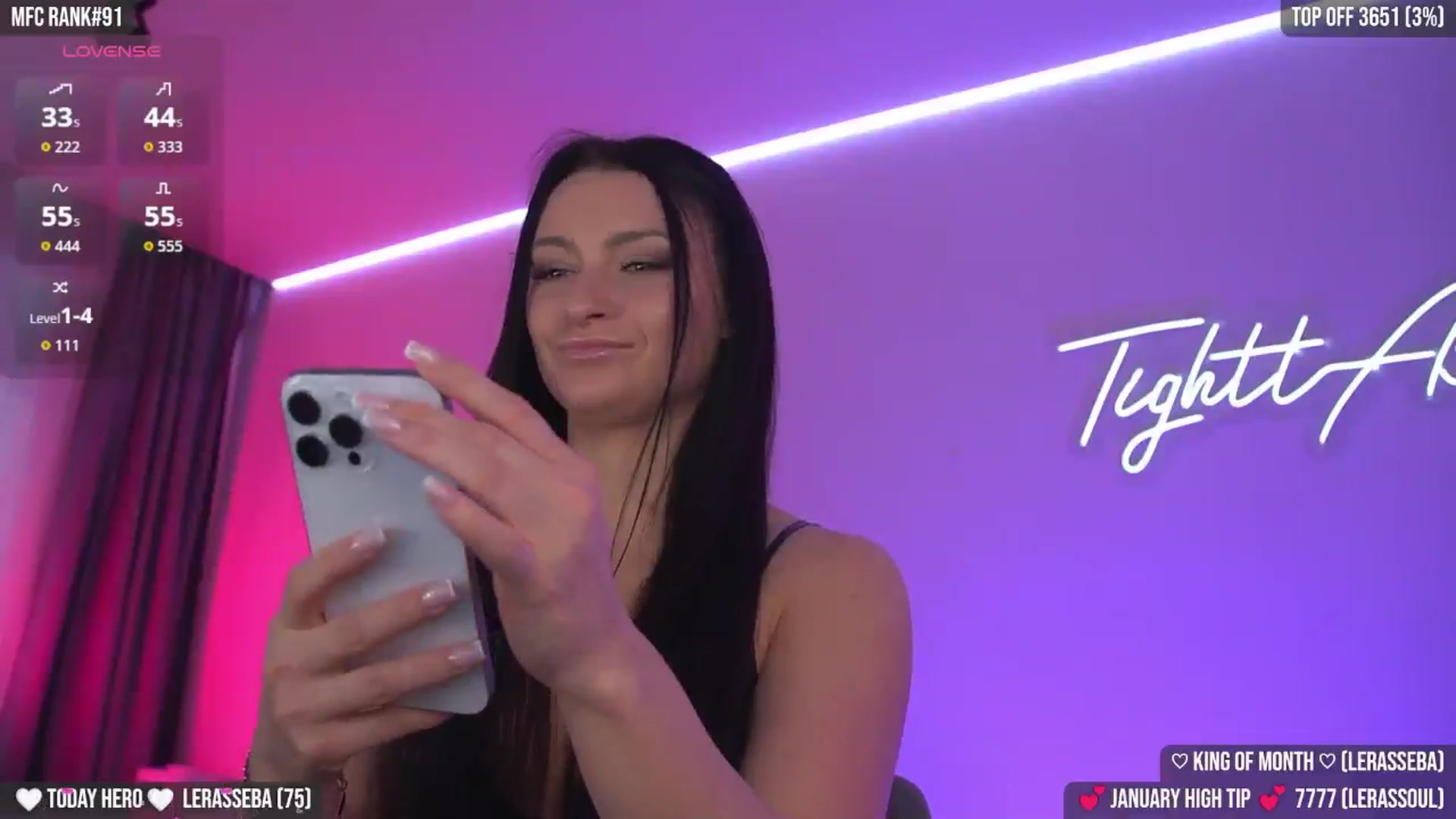 Gallery image thumbnail from TighttAss's myfreecams stream on, 01/08/2026, 05:13 image 3 of 20