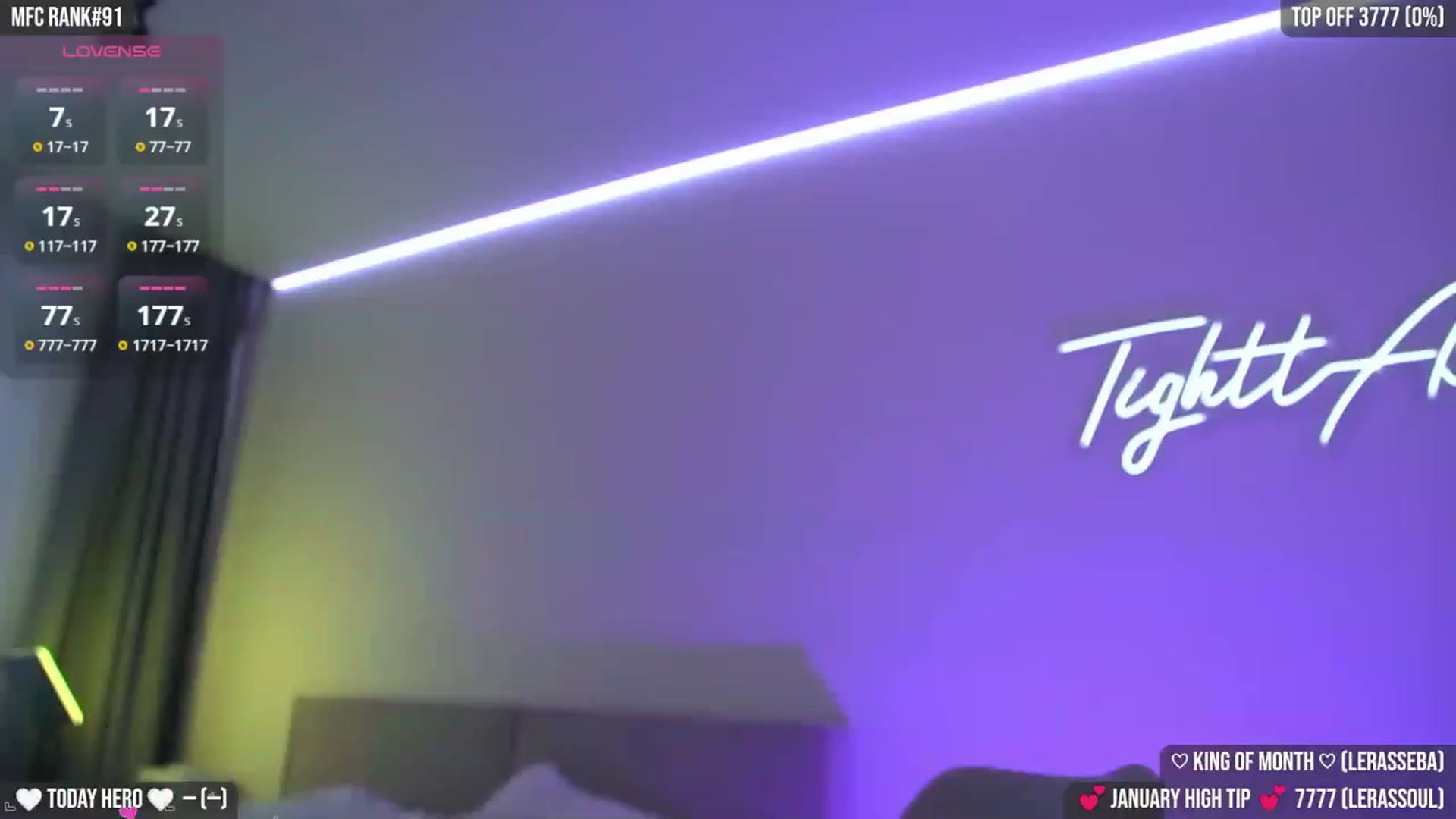 Gallery image thumbnail from TighttAss's myfreecams stream on, 01/08/2026, 05:13 image 1 of 20