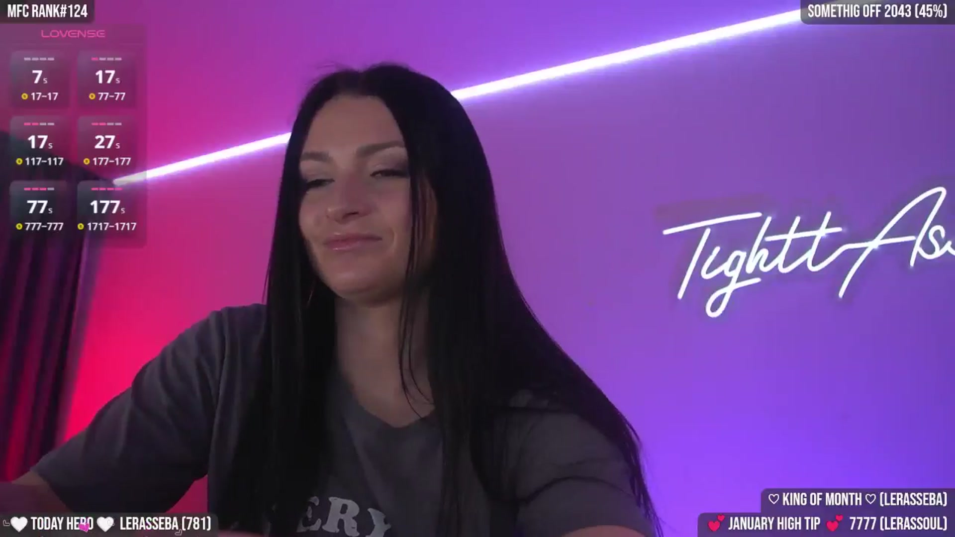 Gallery image thumbnail from TighttAss's myfreecams stream on, 01/12/2026, 06:10 image 2 of 20