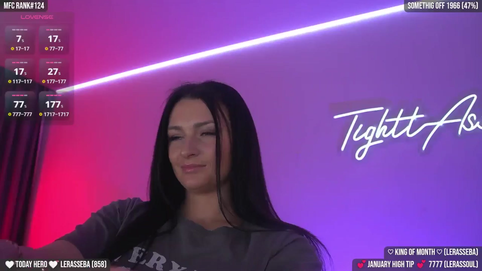 Gallery image thumbnail from TighttAss's myfreecams stream on, 01/12/2026, 06:10 image 8 of 20