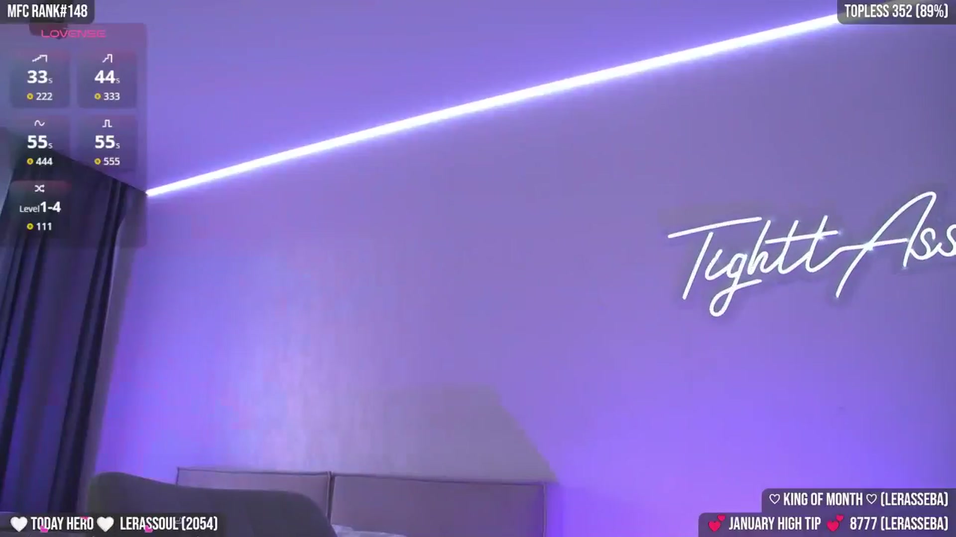 Gallery image thumbnail from TighttAss's myfreecams stream on, 01/25/2026, 05:19 image 9 of 20