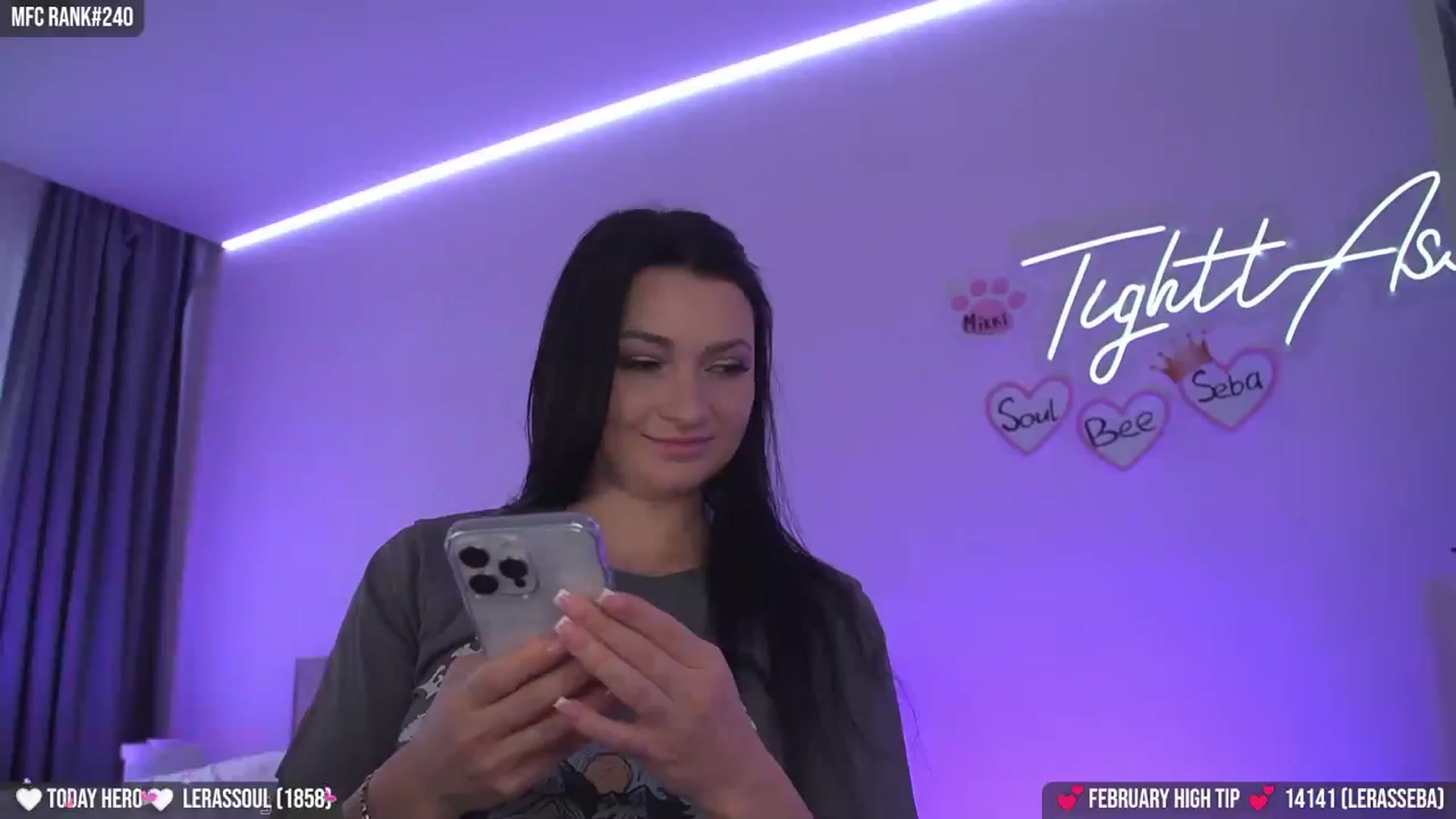 Gallery image thumbnail from TighttAss's myfreecams stream on, 02/06/2026, 05:51 image 18 of 20