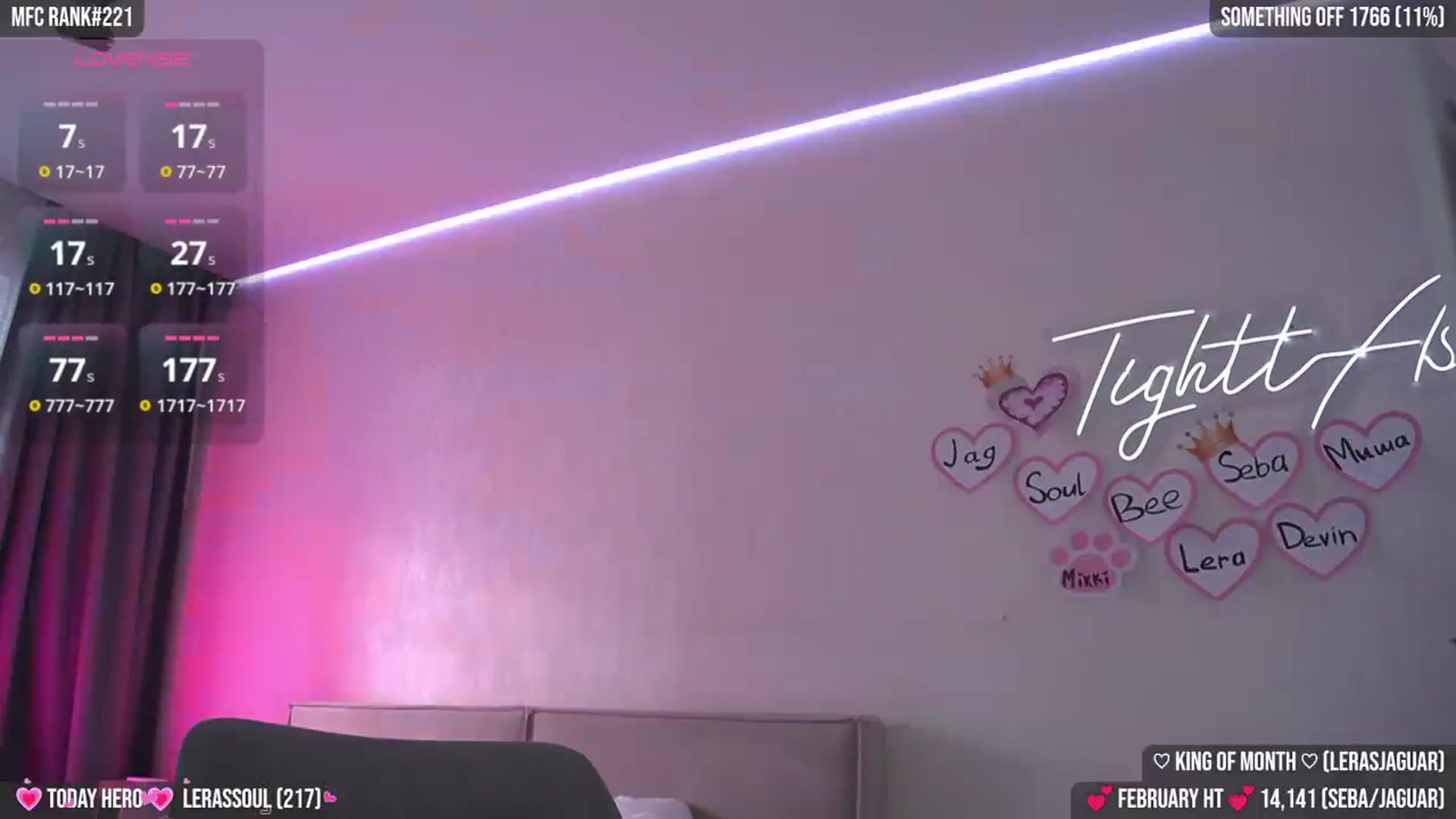 Gallery image thumbnail from TighttAss's myfreecams stream on, 02/20/2026, 04:38 image 7 of 20