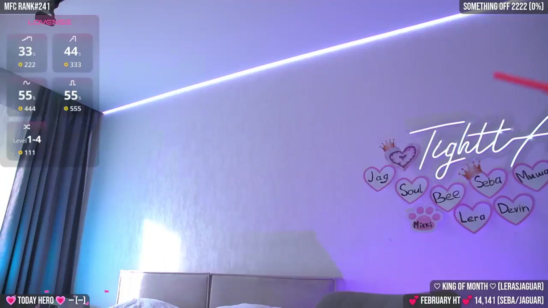 Gallery image thumbnail from TighttAss's myfreecams stream on, 02/22/2026, 04:44 image 1 of 20