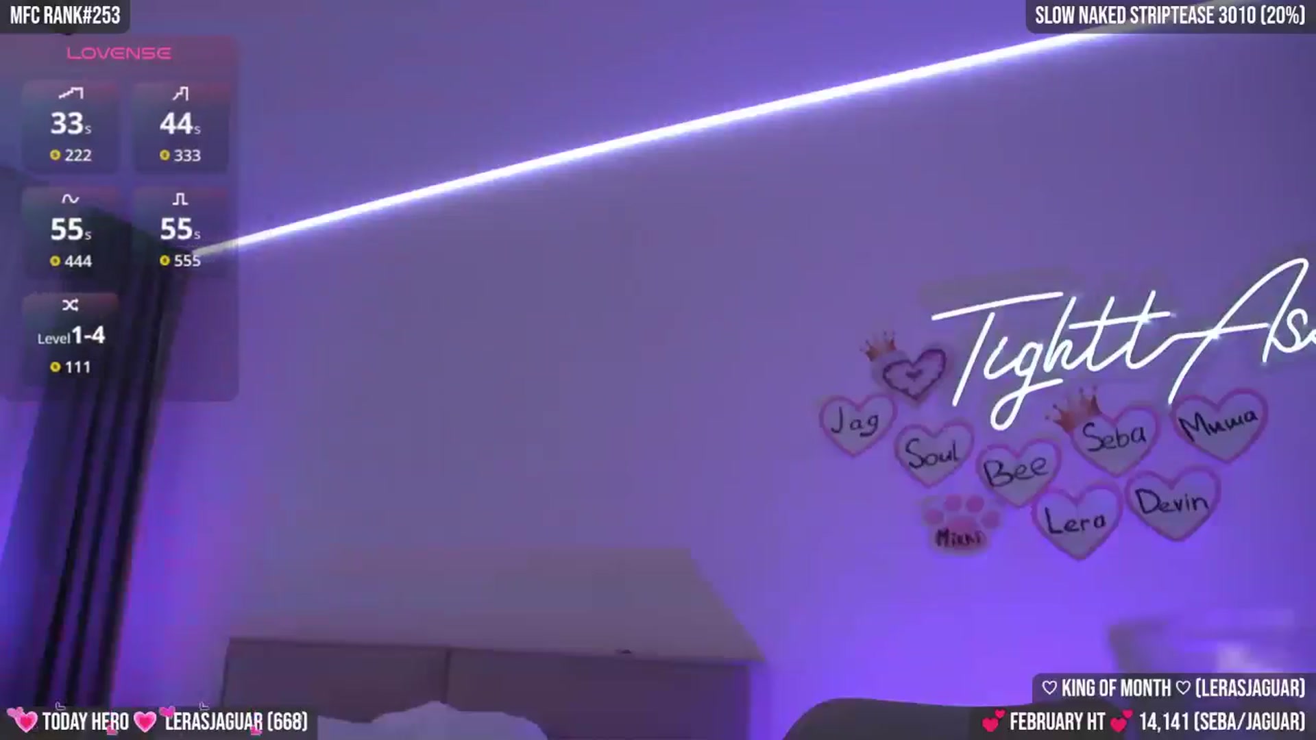 Gallery image thumbnail from TighttAss's myfreecams stream on, 02/23/2026, 04:59 image 2 of 20