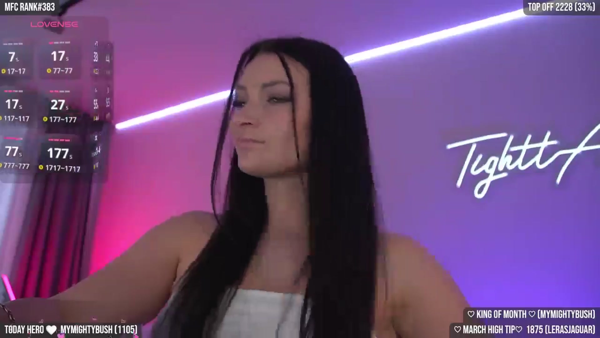 Gallery image thumbnail from TighttAss's myfreecams stream on, 03/08/2026, 04:37 image 8 of 20