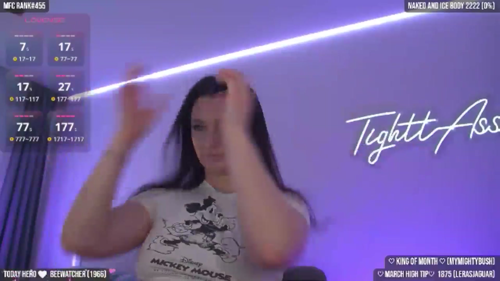 Gallery image thumbnail from TighttAss's myfreecams stream on, 03/11/2026, 04:10 image 9 of 20