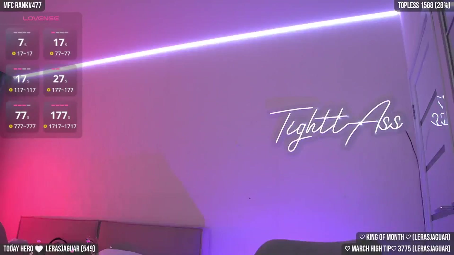 Gallery image thumbnail from TighttAss's myfreecams stream on, 03/16/2026, 04:58 image 5 of 20