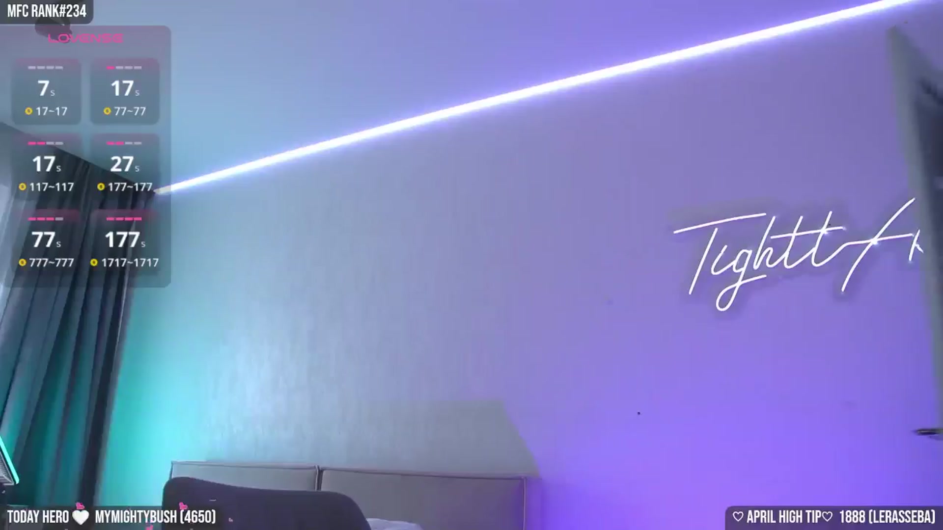 Gallery image thumbnail from TighttAss's myfreecams stream on, 04/04/2026, 04:41 image 20 of 20