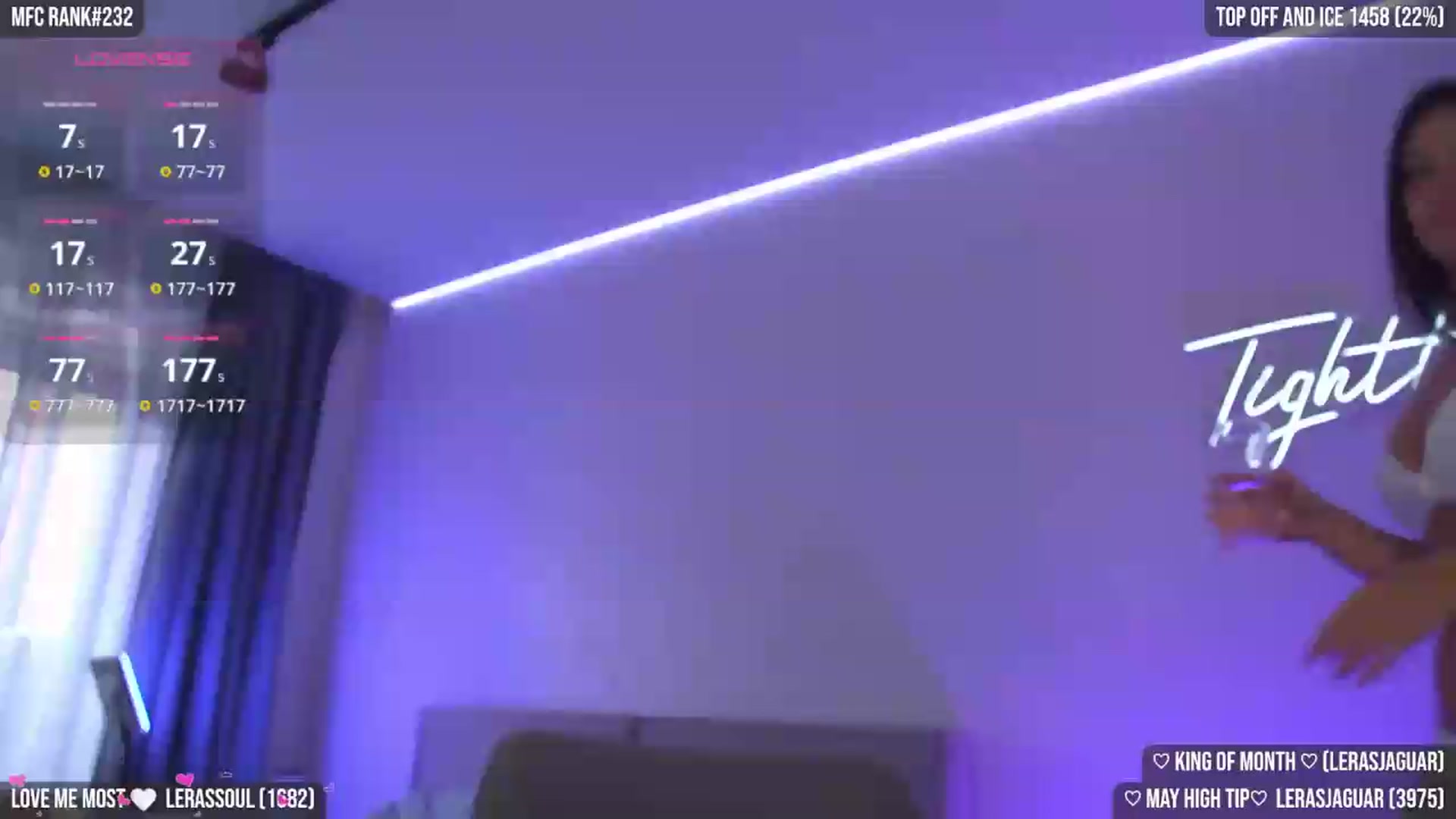 Gallery image thumbnail from TighttAss's myfreecams stream on, 05/12/2026, 04:31 image 13 of 20