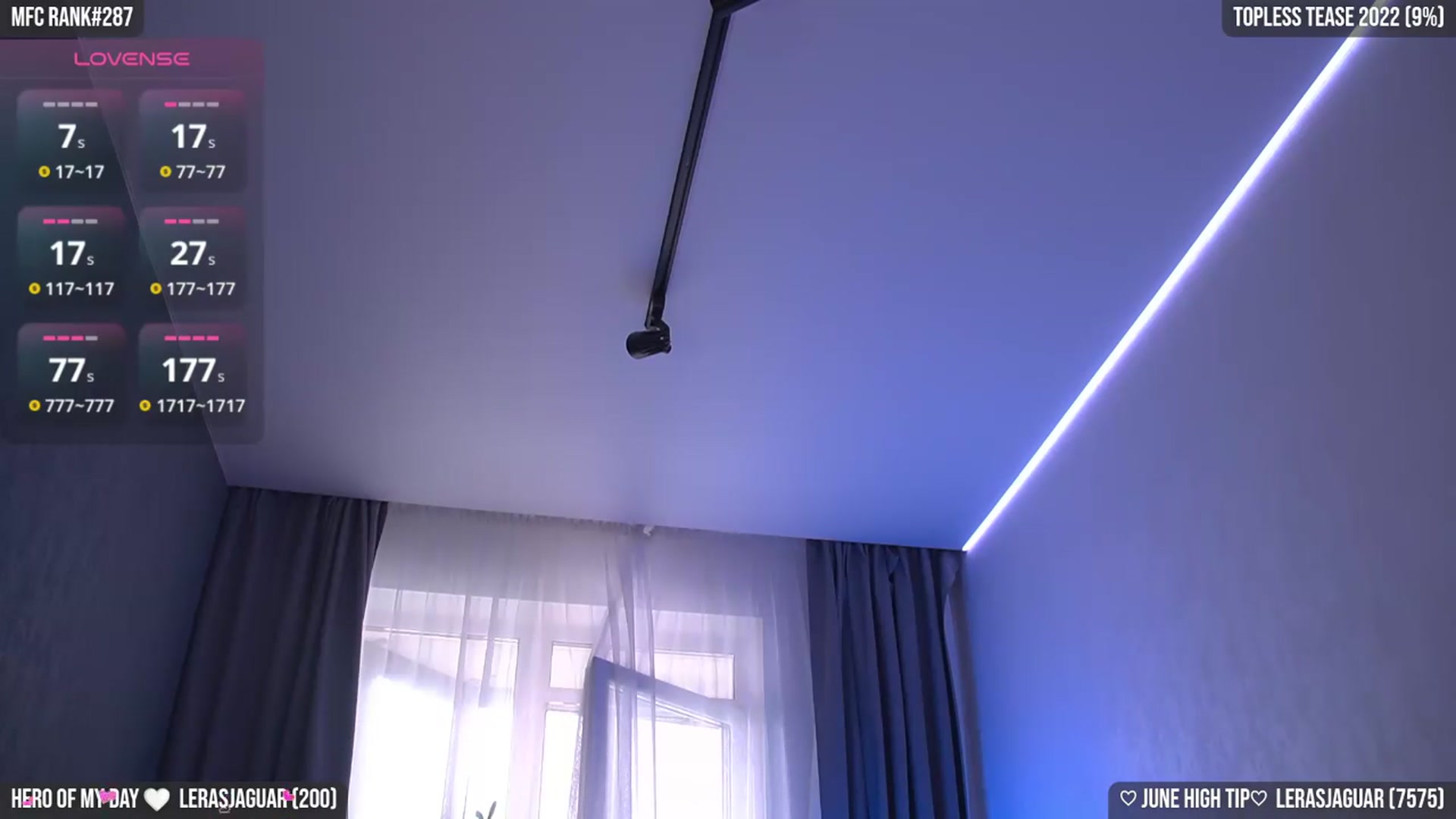 Gallery image thumbnail from TighttAss's myfreecams stream on, 06/22/2026, 04:45 image 9 of 20