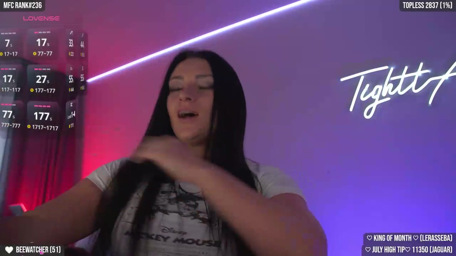 Gallery image thumbnail from TighttAss's myfreecams stream on, 07/19/2026, 05:13 image 4 of 20