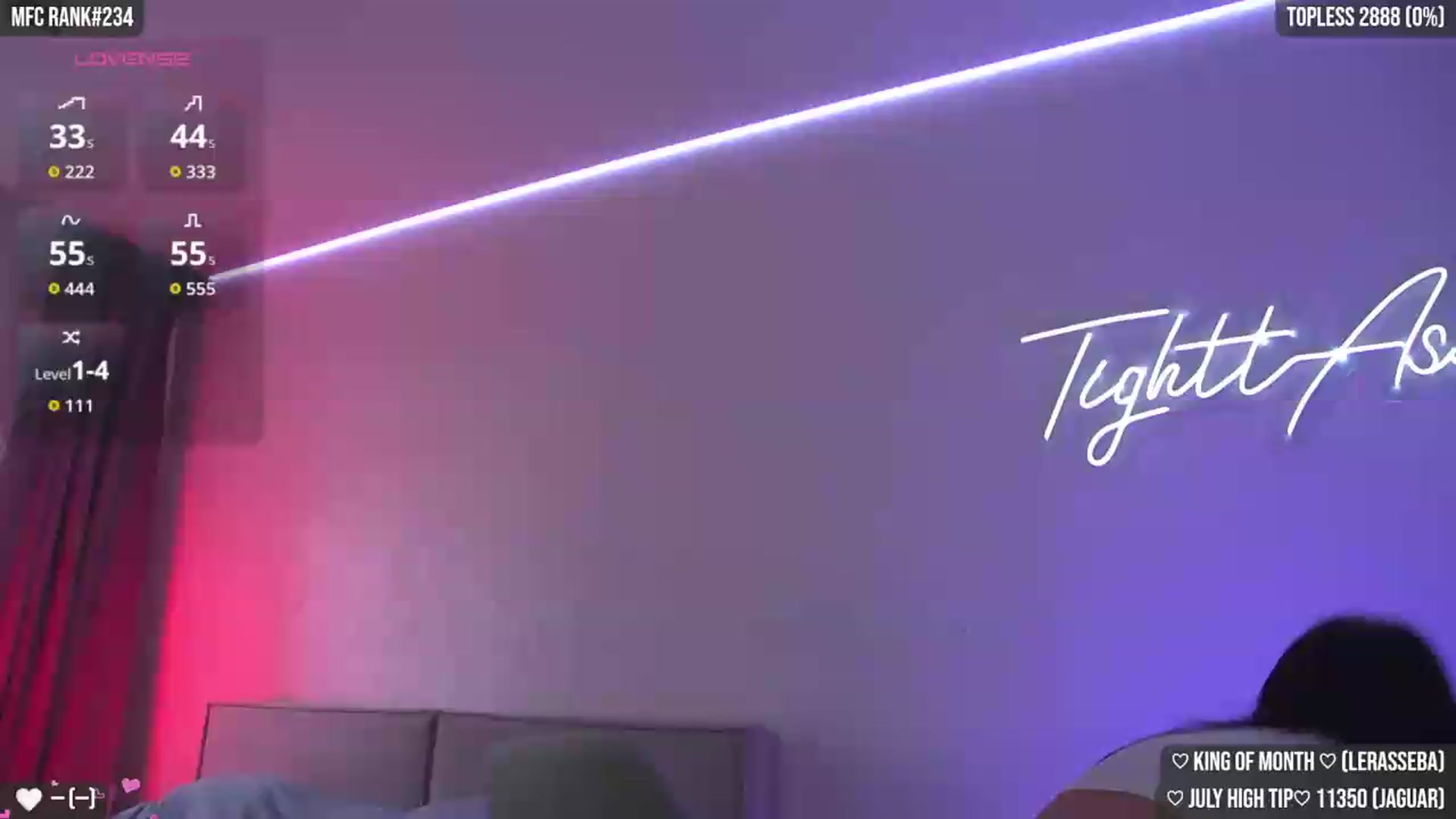 Gallery image thumbnail from TighttAss's myfreecams stream on, 07/20/2026, 04:54 image 1 of 20