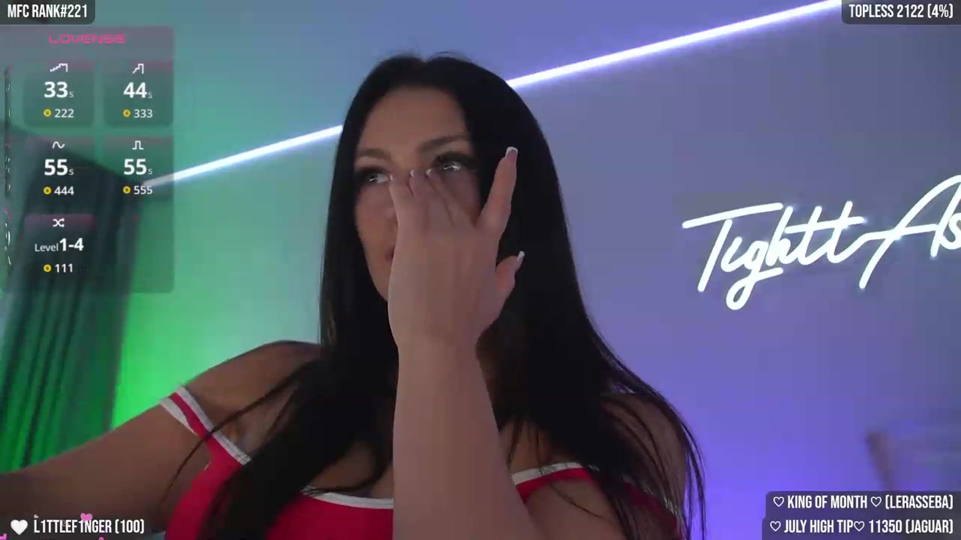 Gallery image thumbnail from TighttAss's myfreecams stream on, 07/21/2026, 04:34 image 11 of 20