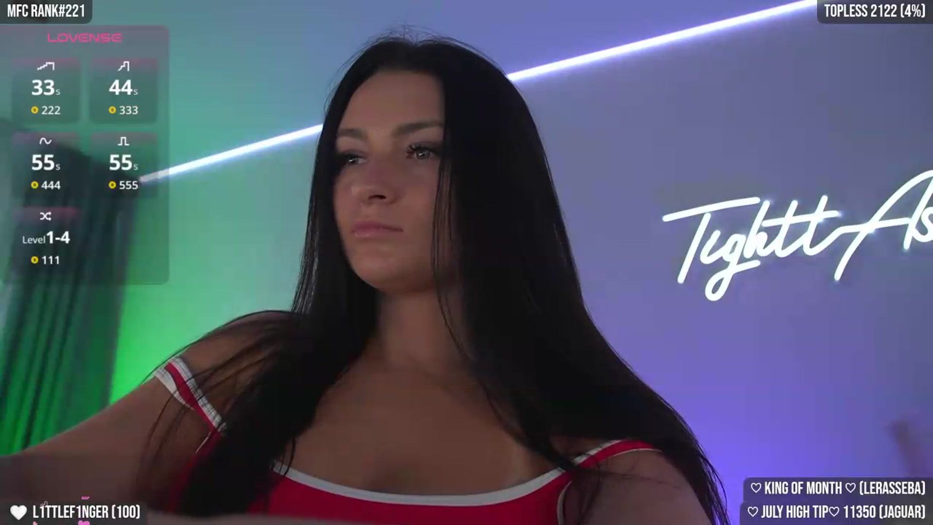 Gallery image thumbnail from TighttAss's myfreecams stream on, 07/21/2026, 04:34 image 10 of 20
