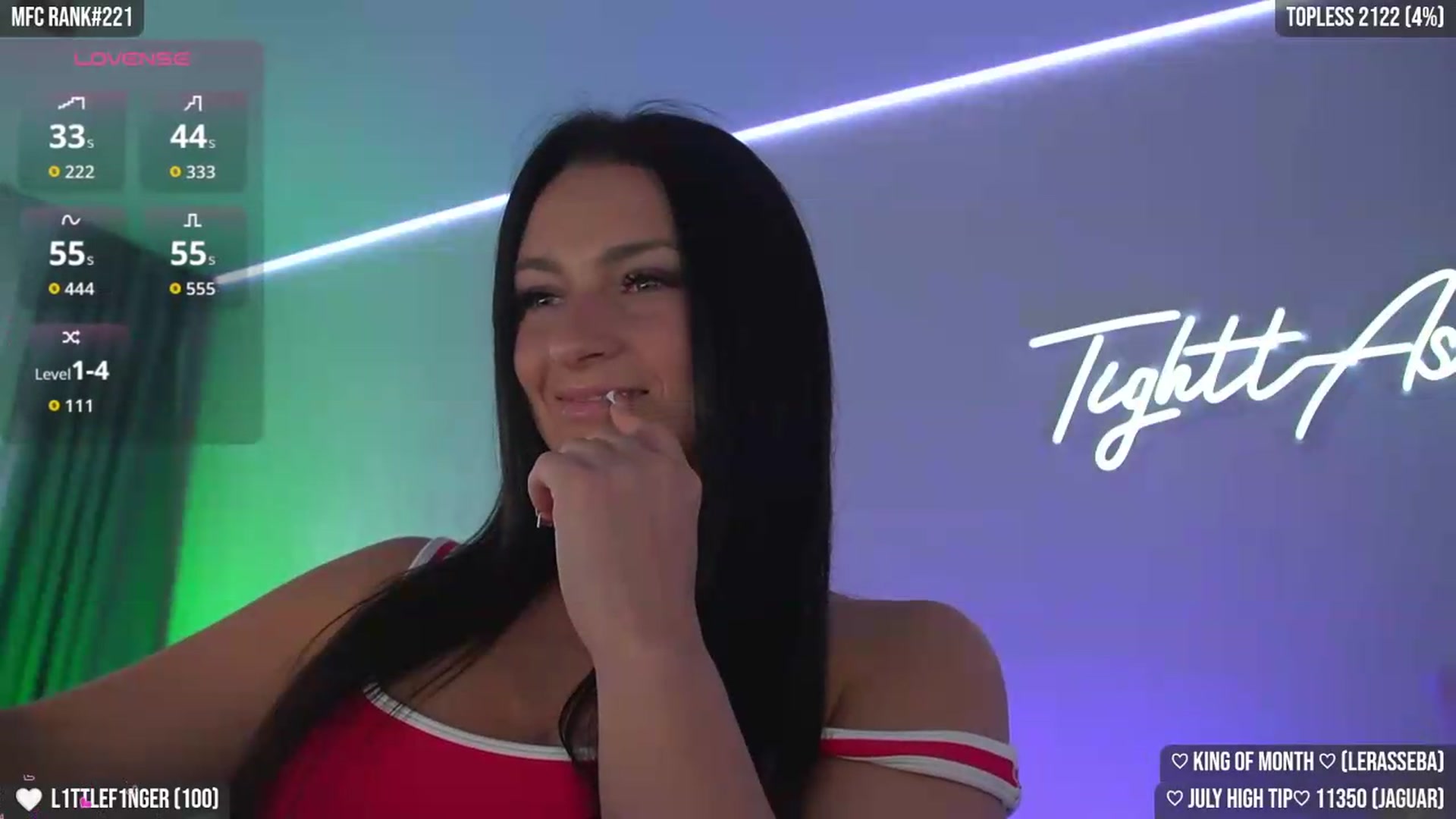Gallery image thumbnail from TighttAss's myfreecams stream on, 07/21/2026, 04:34 image 7 of 20