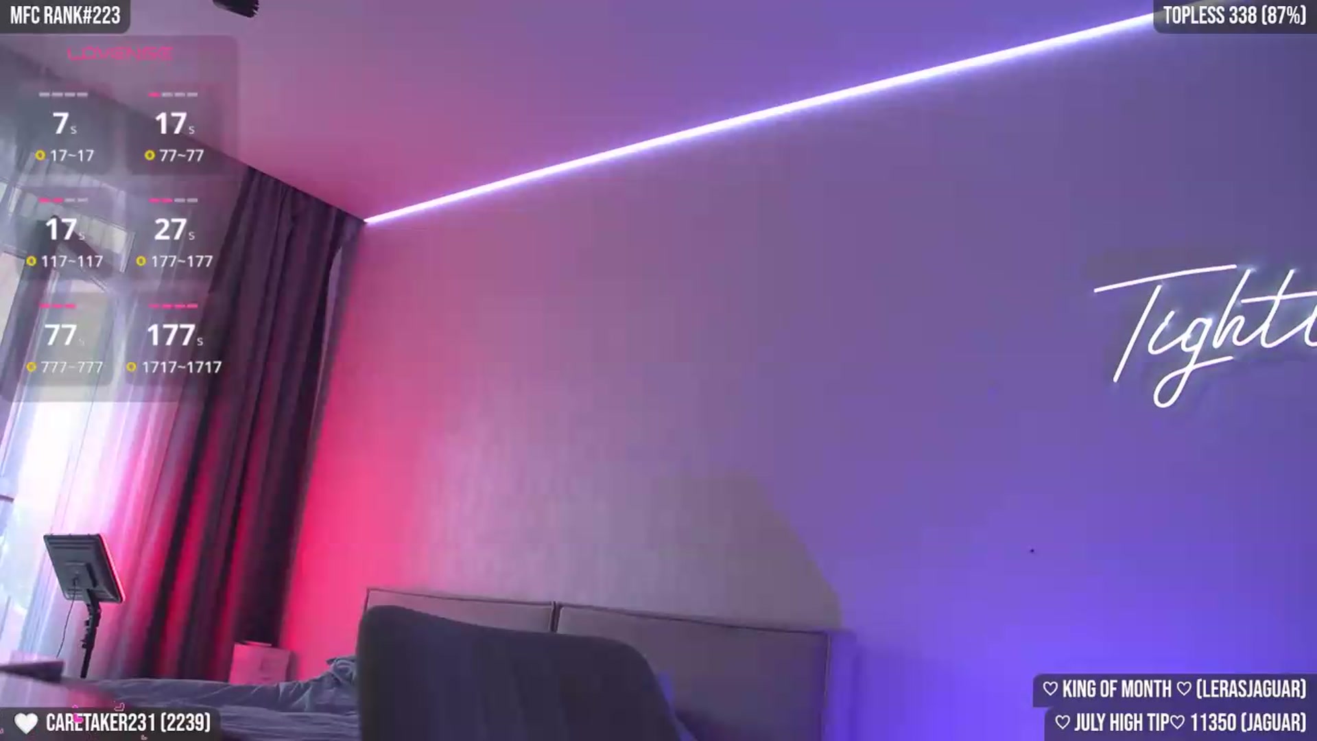 Gallery image thumbnail from TighttAss's myfreecams stream on, 07/30/2026, 04:22 image 10 of 20