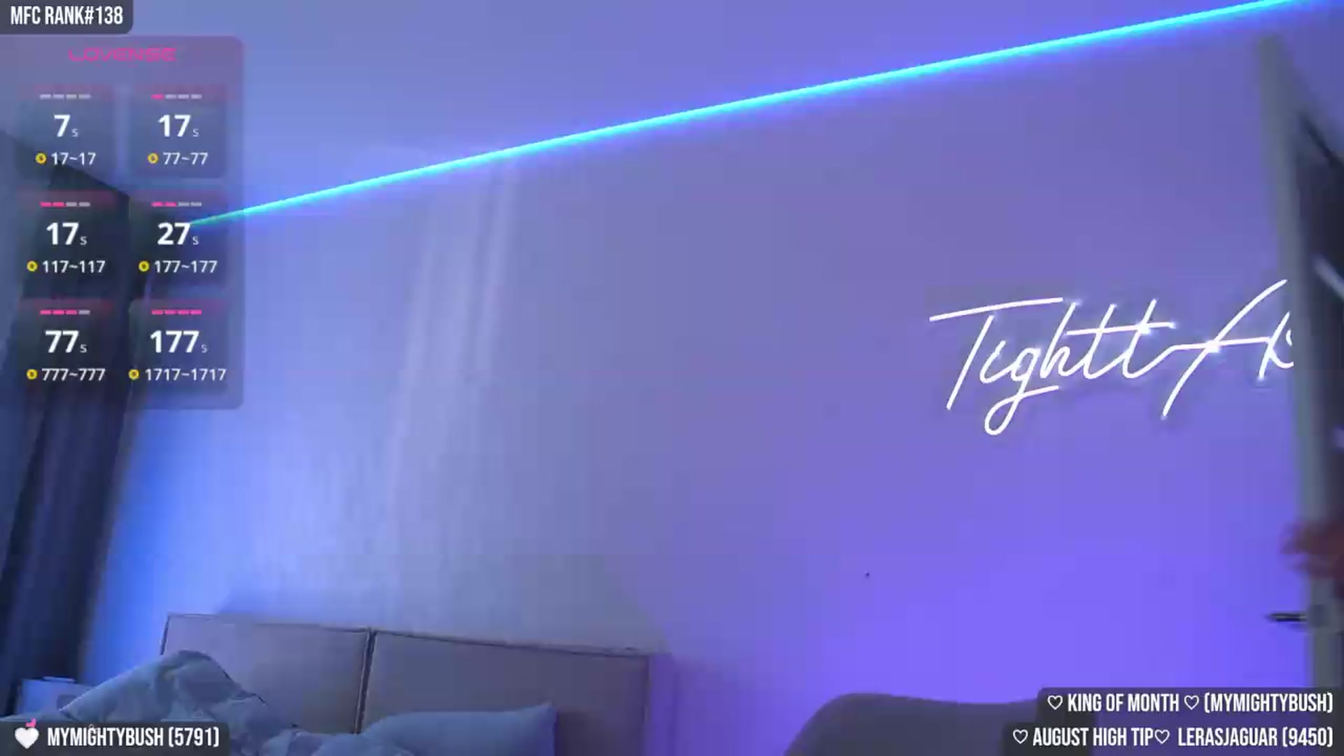 Gallery image thumbnail from TighttAss's myfreecams stream on, 08/15/2026, 05:26 image 2 of 20