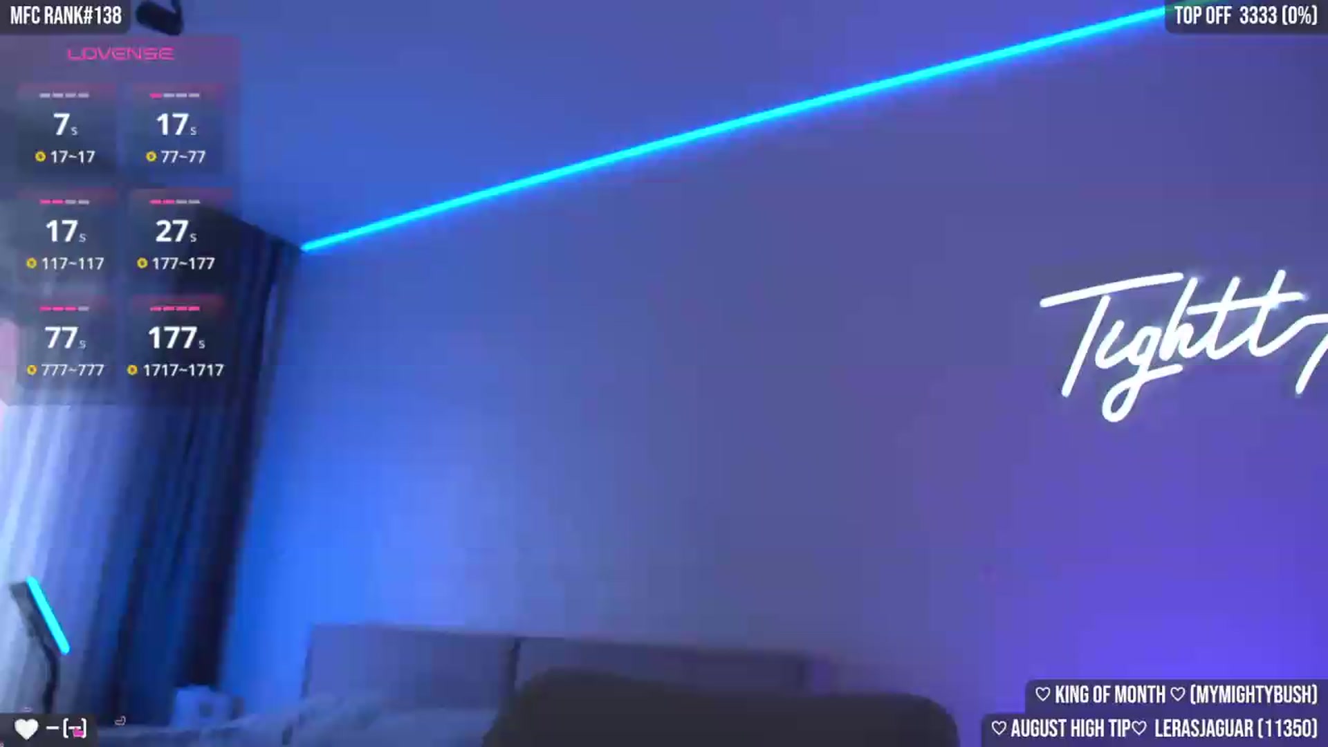 Gallery image thumbnail from TighttAss's myfreecams stream on, 08/31/2026, 05:34 image 1 of 20