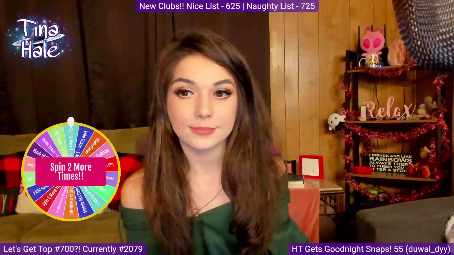 Gallery image thumbnail from TinaHale's myfreecams stream on, 12/15/2022, 05:27 image 10 of 20