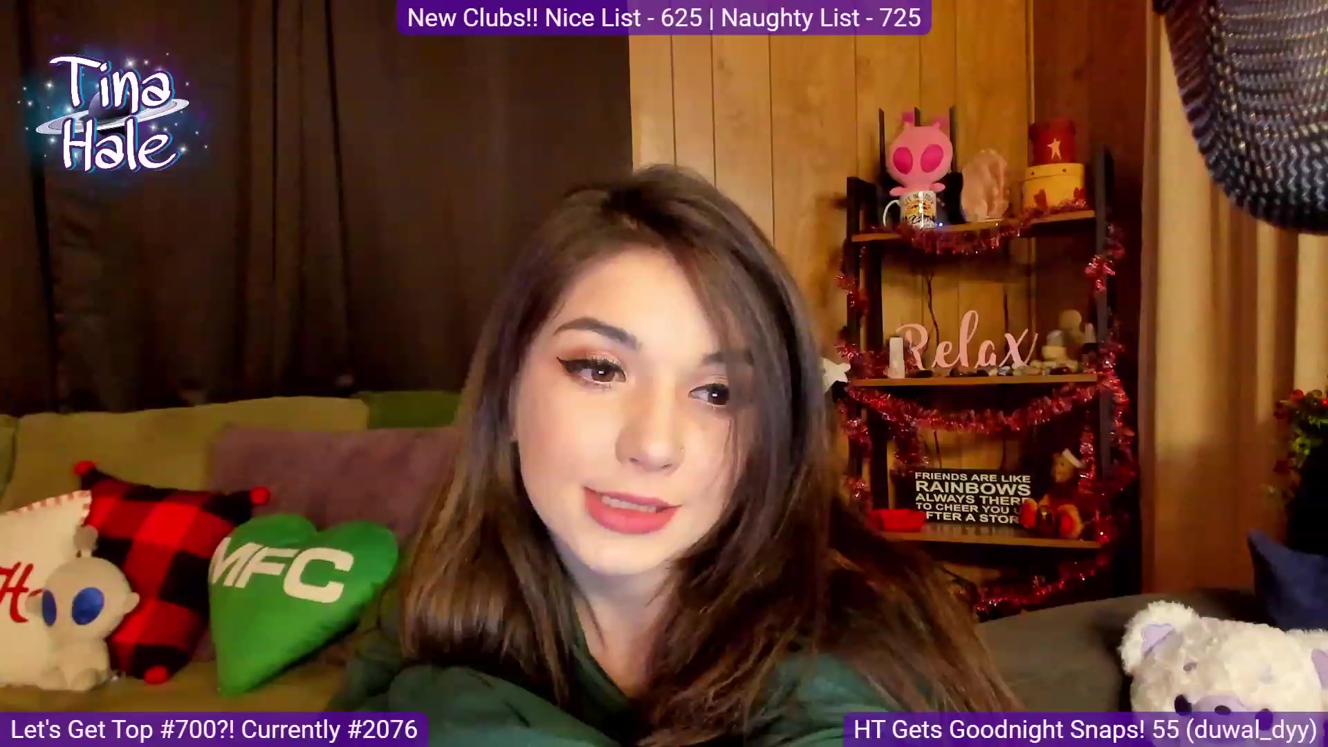 Gallery image thumbnail from TinaHale's myfreecams stream on, 12/15/2022, 05:27 image 19 of 20