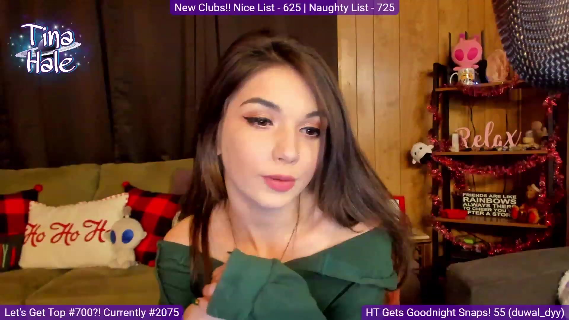Gallery image thumbnail from TinaHale's myfreecams stream on, 12/15/2022, 05:27 image 11 of 20