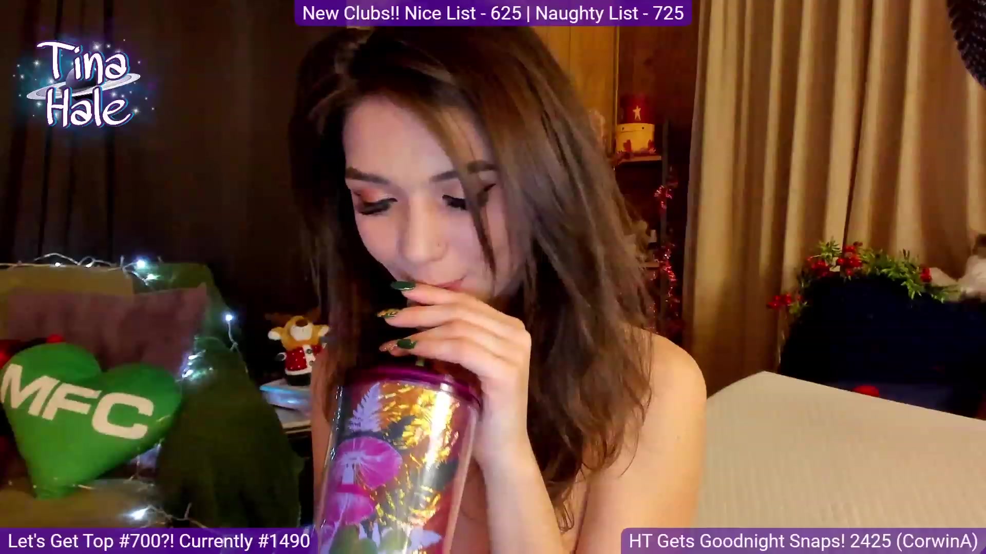 Gallery image thumbnail from TinaHale's myfreecams stream on, 12/16/2022, 06:19 image 7 of 20