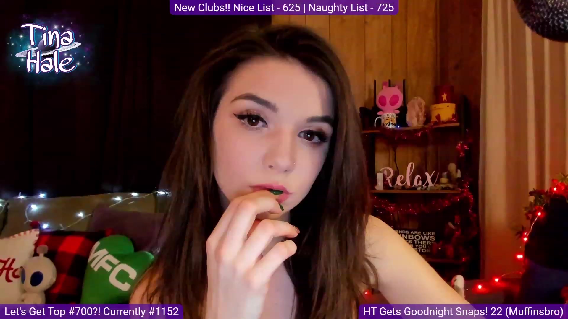 Gallery image thumbnail from TinaHale's myfreecams stream on, 12/19/2022, 05:00 image 3 of 20