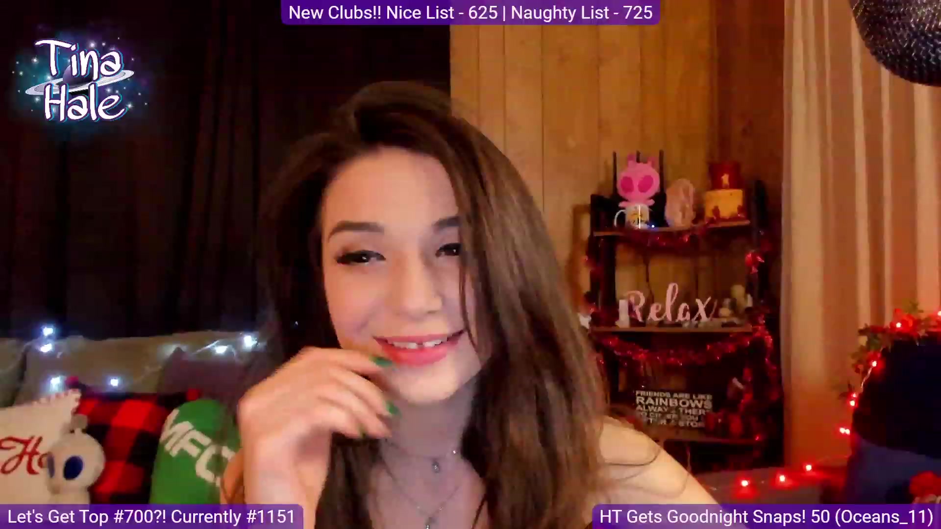 Gallery image thumbnail from TinaHale's myfreecams stream on, 12/19/2022, 05:00 image 8 of 20