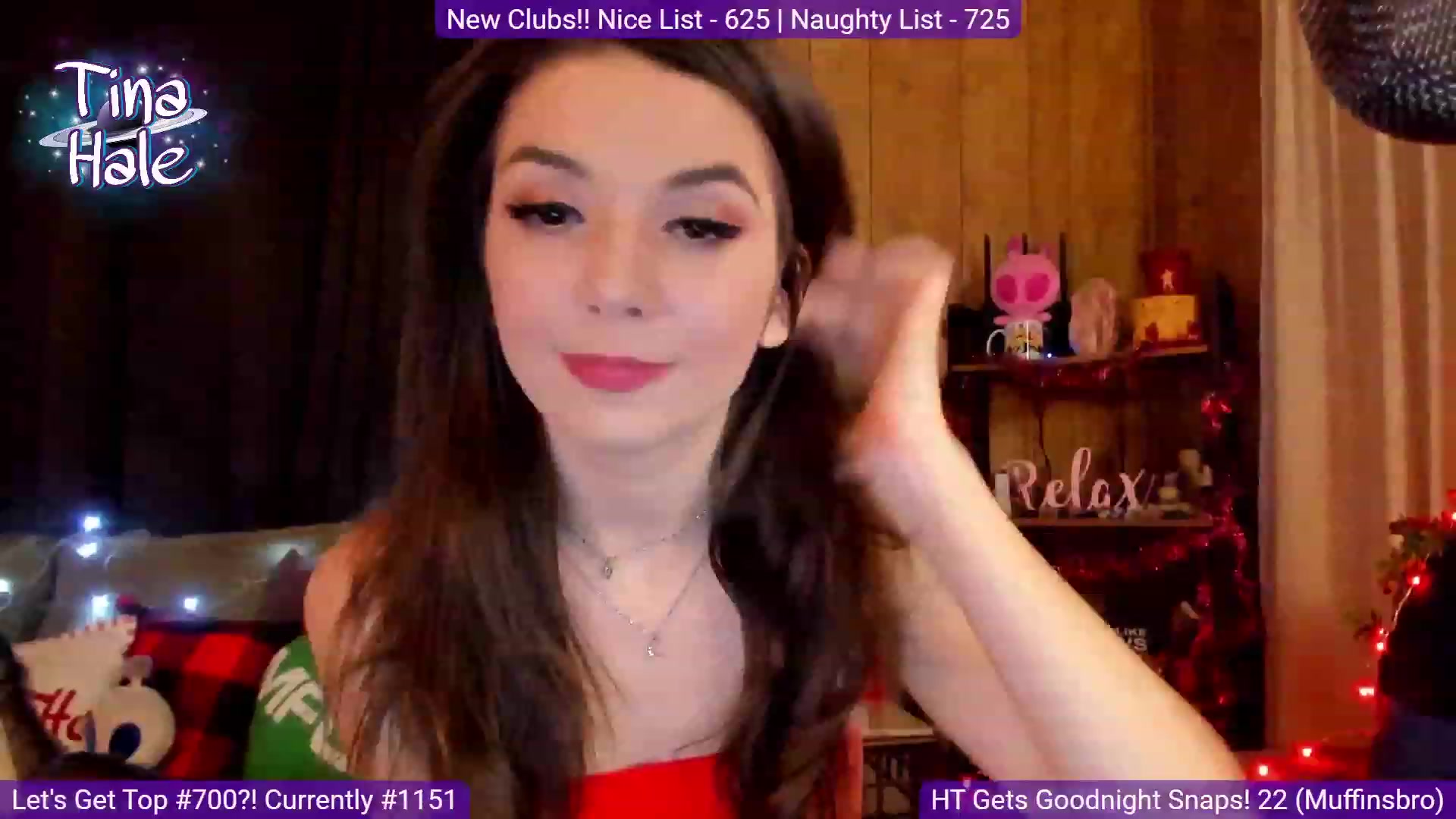 Gallery image thumbnail from TinaHale's myfreecams stream on, 12/19/2022, 05:00 image 4 of 20