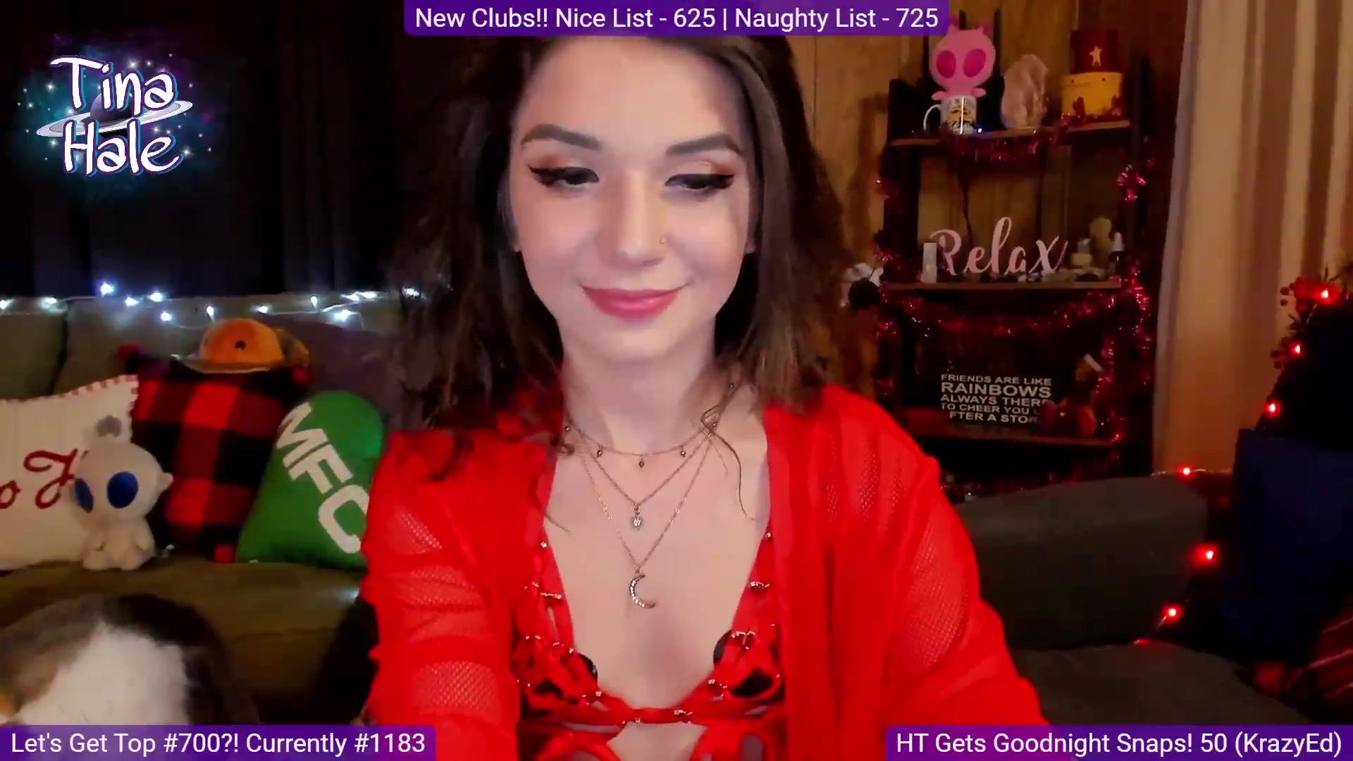 Gallery image thumbnail from TinaHale's myfreecams stream on, 12/23/2022, 04:25 image 20 of 20