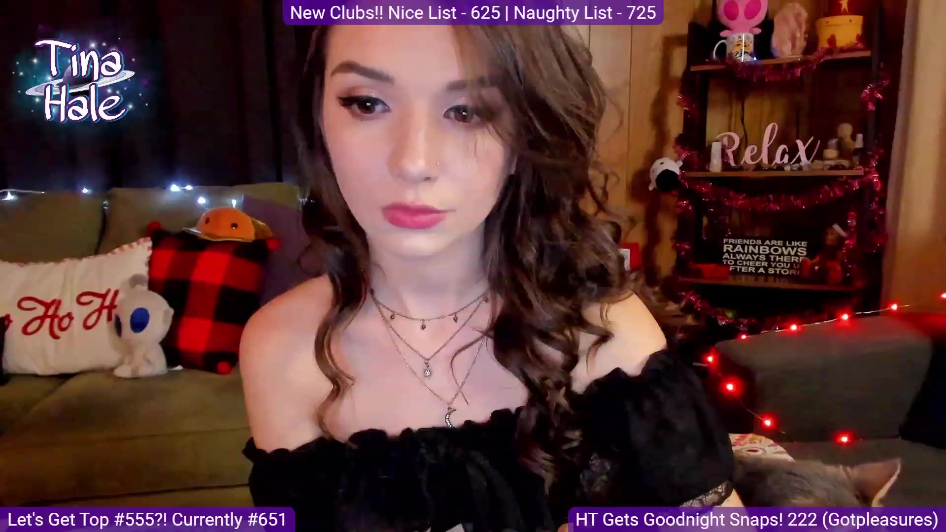 Gallery image thumbnail from TinaHale's myfreecams stream on, 12/30/2022, 05:34 image 1 of 20