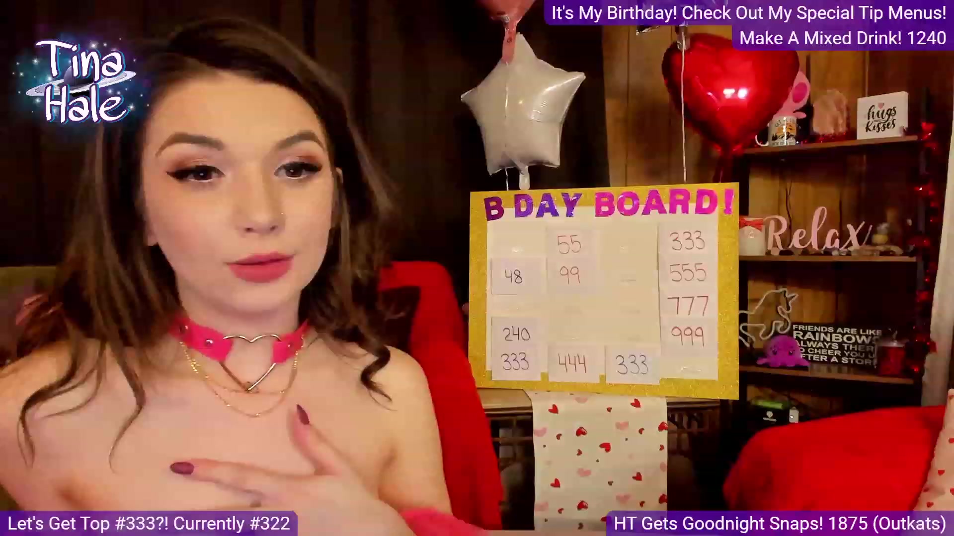 Gallery image thumbnail from TinaHale's myfreecams stream on, 02/04/2023, 09:31 image 9 of 20
