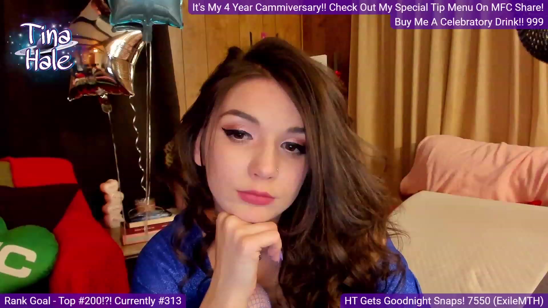 Gallery image thumbnail from TinaHale's myfreecams stream on, 03/10/2023, 06:41 image 16 of 20