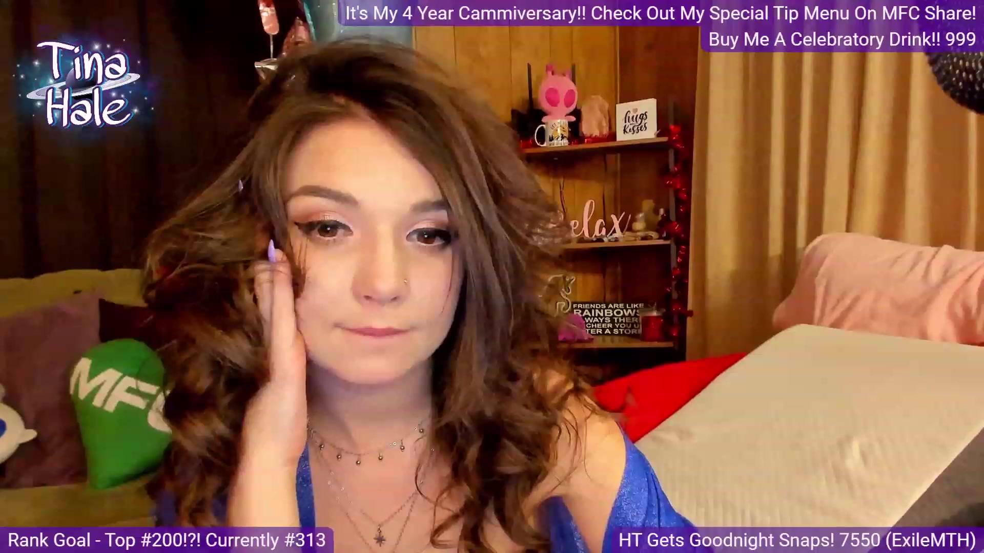 Gallery image thumbnail from TinaHale's myfreecams stream on, 03/10/2023, 06:41 image 15 of 20