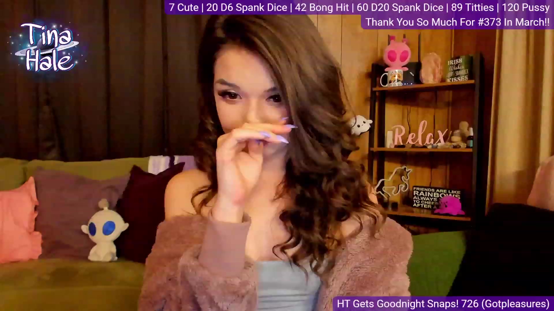 Gallery image thumbnail from TinaHale's myfreecams stream on, 04/02/2023, 06:23 image 14 of 20