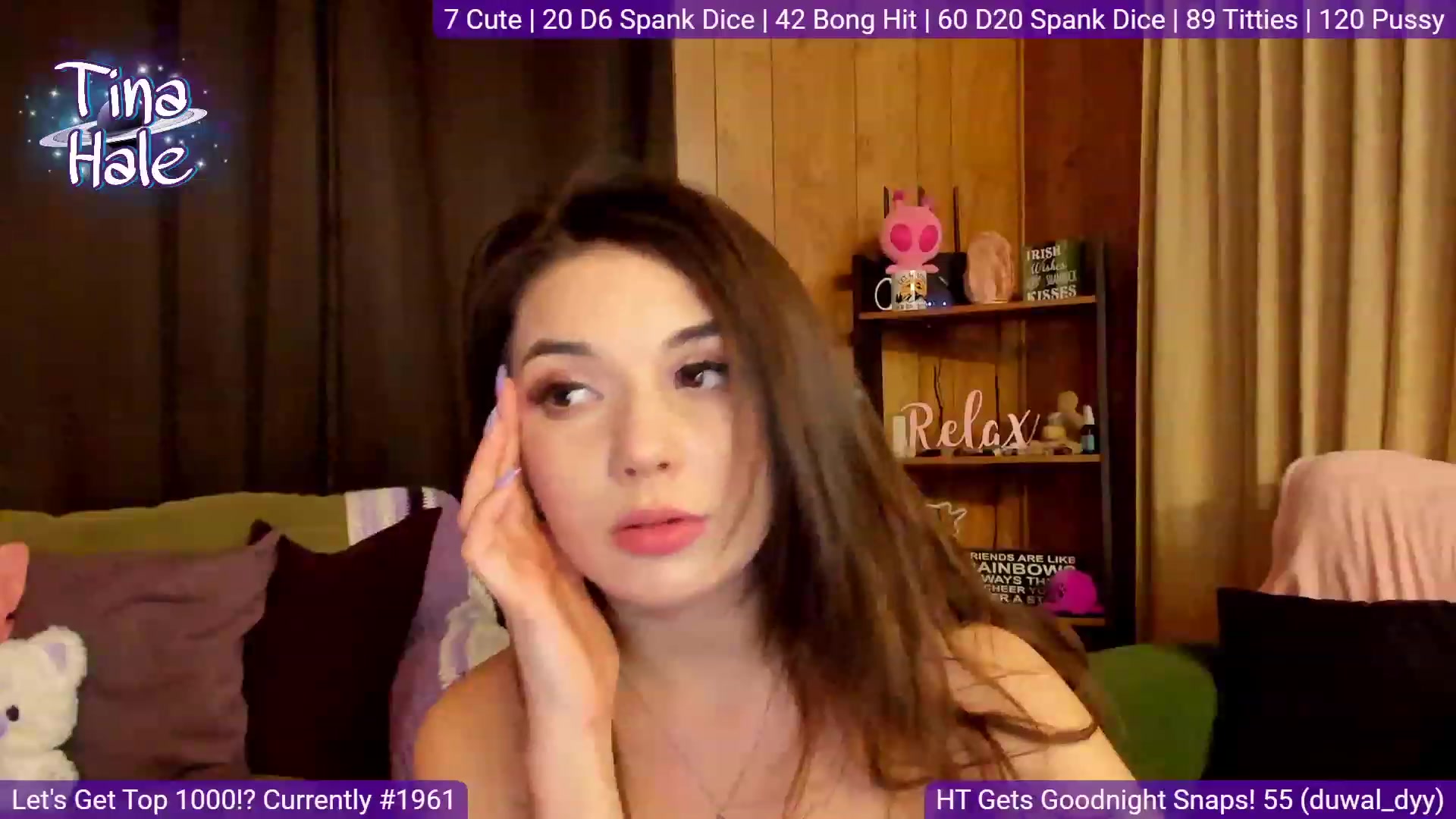 Gallery image thumbnail from TinaHale's myfreecams stream on, 04/14/2023, 04:42 image 17 of 20