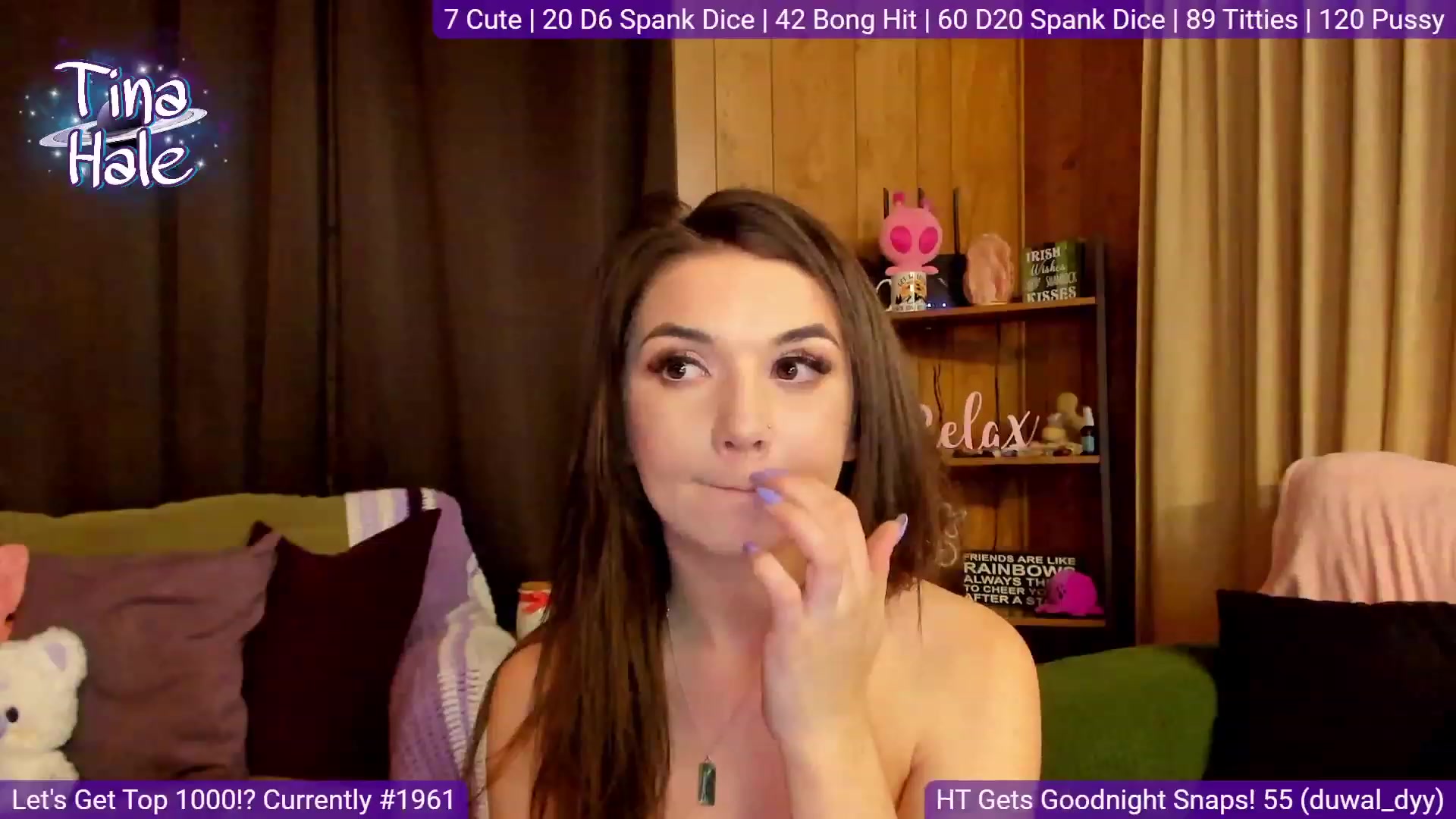 Gallery image thumbnail from TinaHale's myfreecams stream on, 04/14/2023, 04:42 image 18 of 20