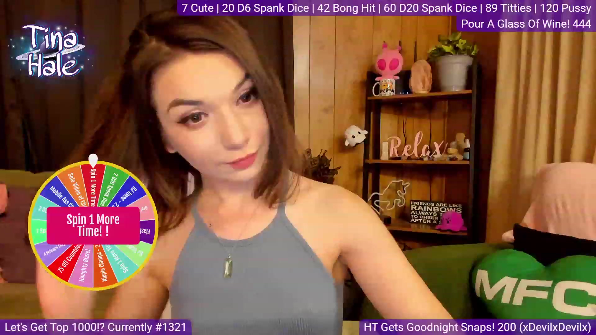 Gallery image thumbnail from TinaHale's myfreecams stream on, 04/24/2023, 05:28 image 8 of 20
