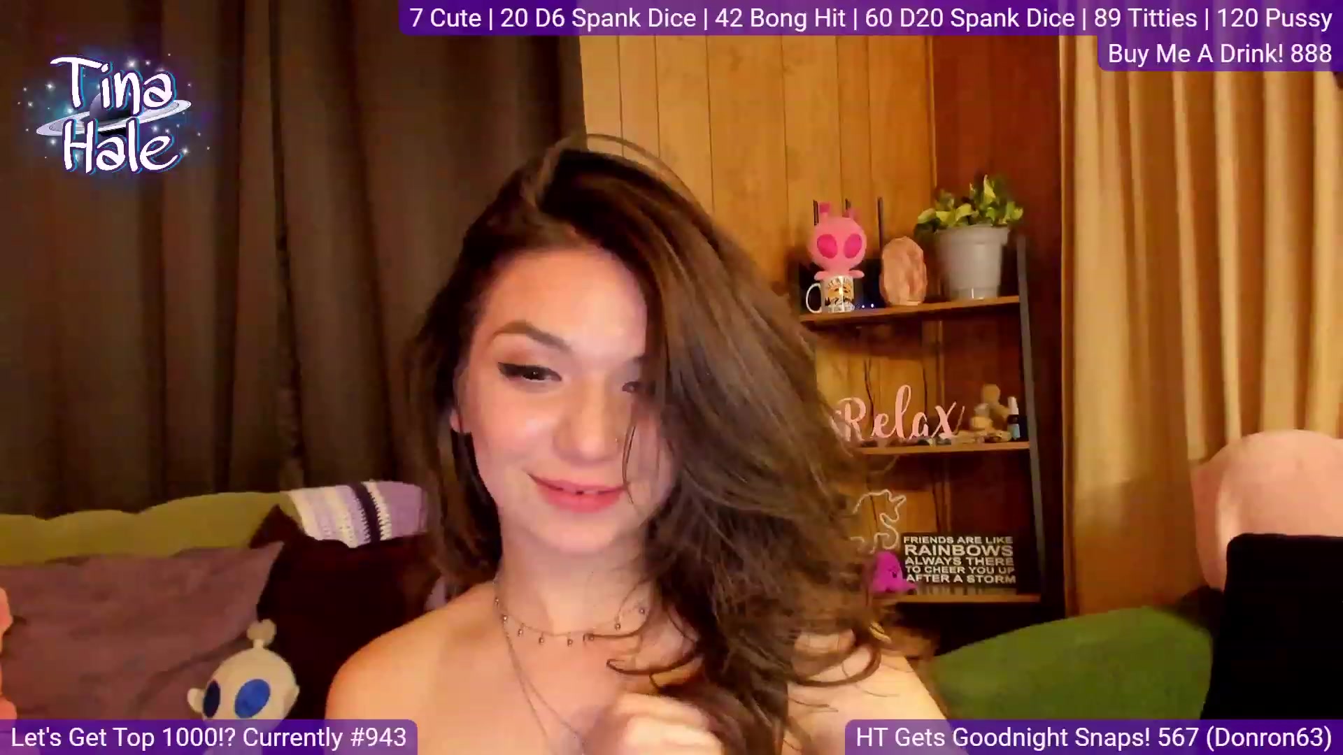 Gallery image thumbnail from TinaHale's myfreecams stream on, 05/01/2023, 06:12 image 16 of 20