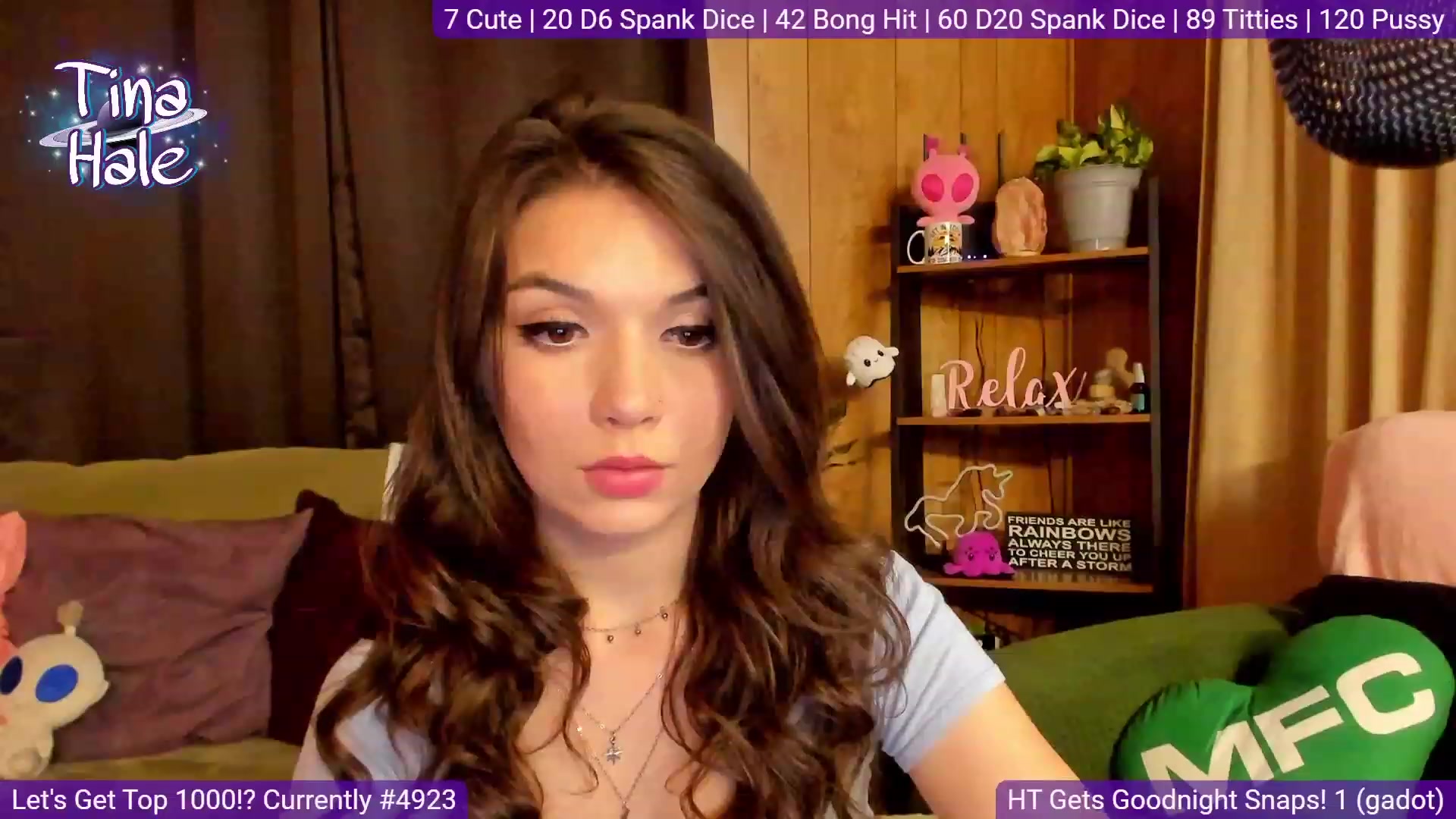 Gallery image thumbnail from TinaHale's myfreecams stream on, 05/04/2023, 05:25 image 7 of 20