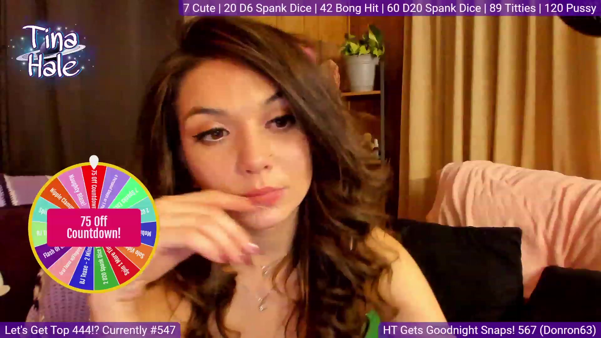 Gallery image thumbnail from TinaHale's myfreecams stream on, 05/14/2023, 06:56 image 2 of 20