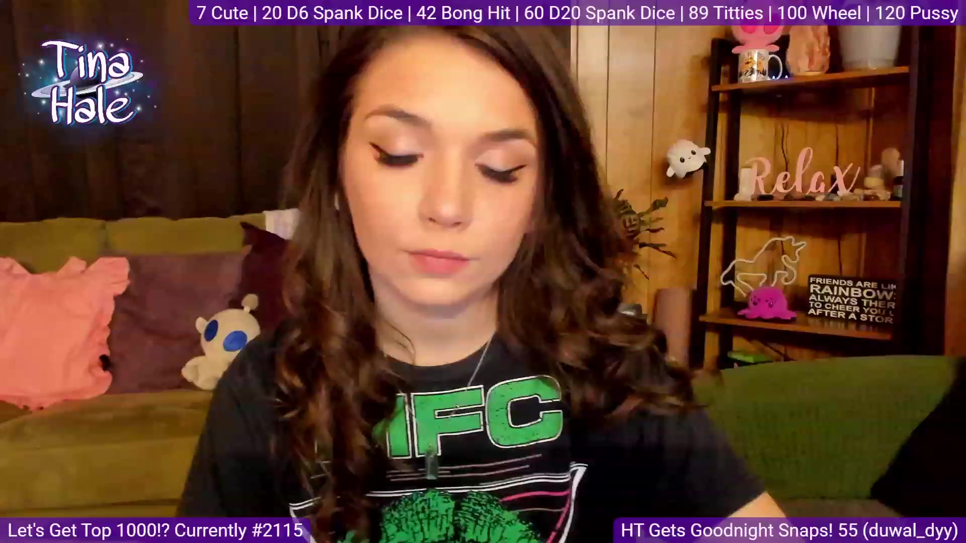 Gallery image thumbnail from TinaHale's myfreecams stream on, 06/12/2023, 07:00 image 3 of 20