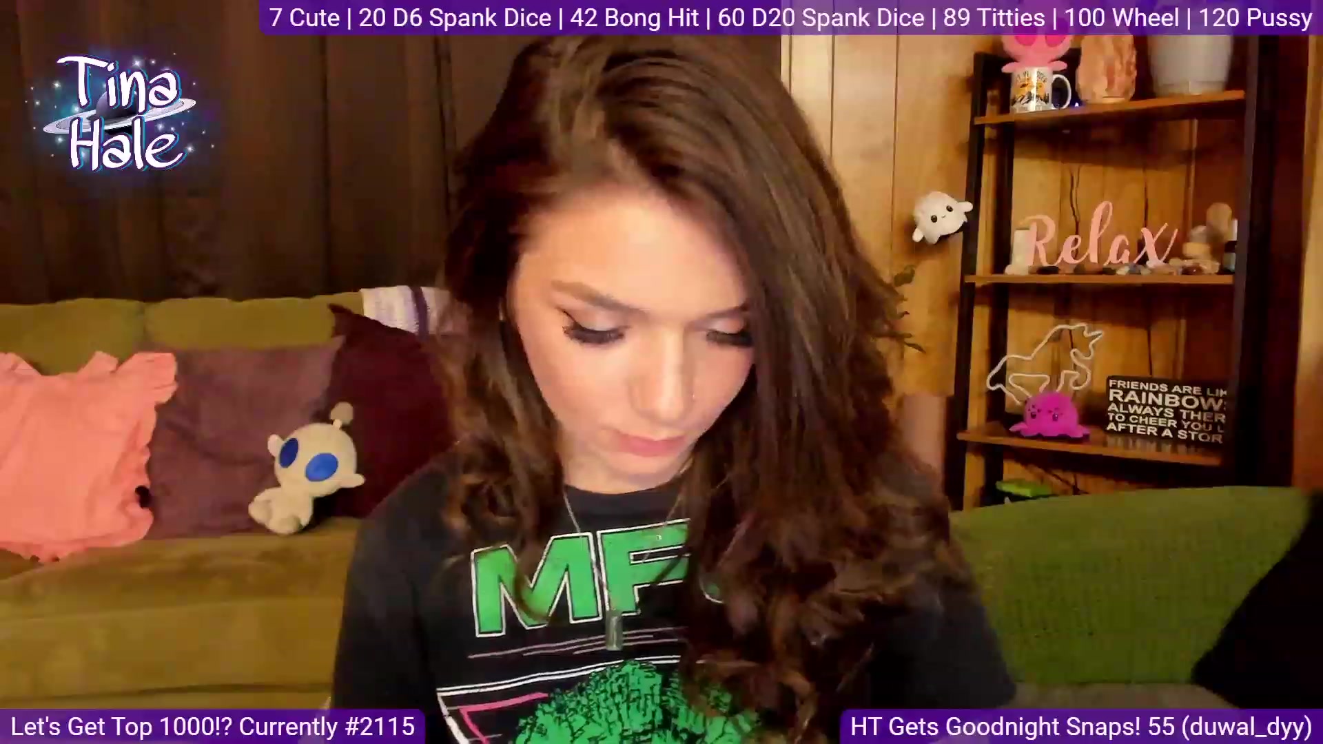 Gallery image thumbnail from TinaHale's myfreecams stream on, 06/12/2023, 07:00 image 5 of 20