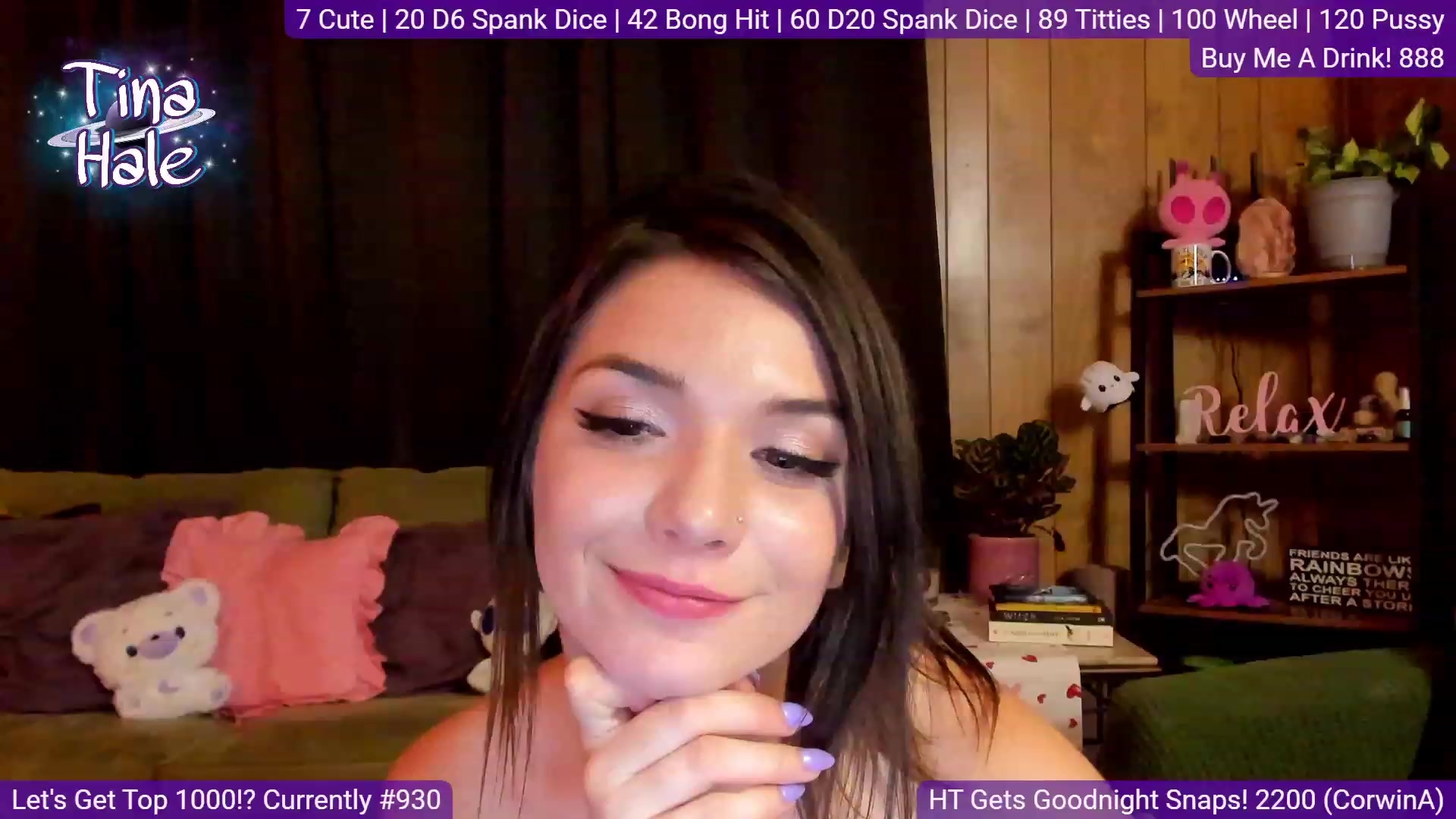 Gallery image thumbnail from TinaHale's myfreecams stream on, 06/25/2023, 07:14 image 6 of 20