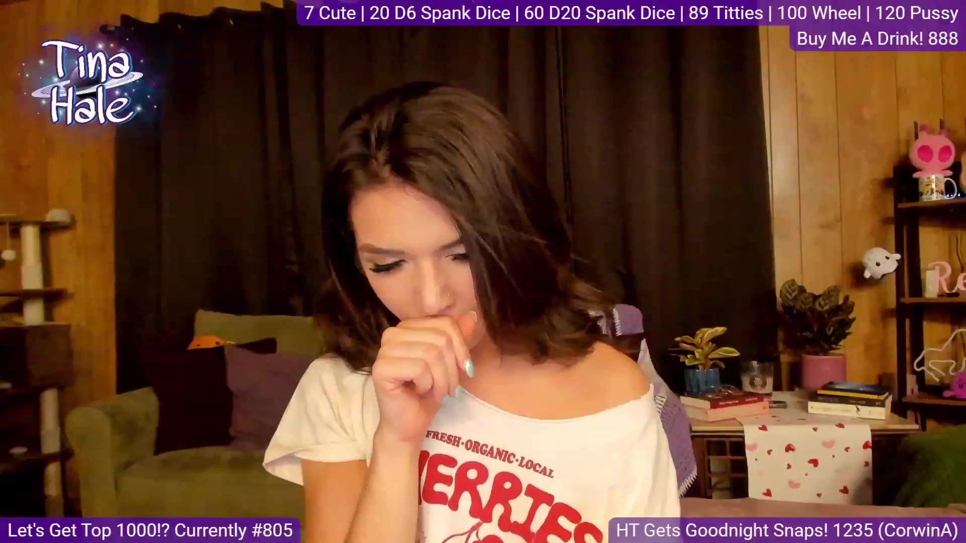 Gallery image thumbnail from TinaHale's myfreecams stream on, 07/05/2023, 04:28 image 17 of 20