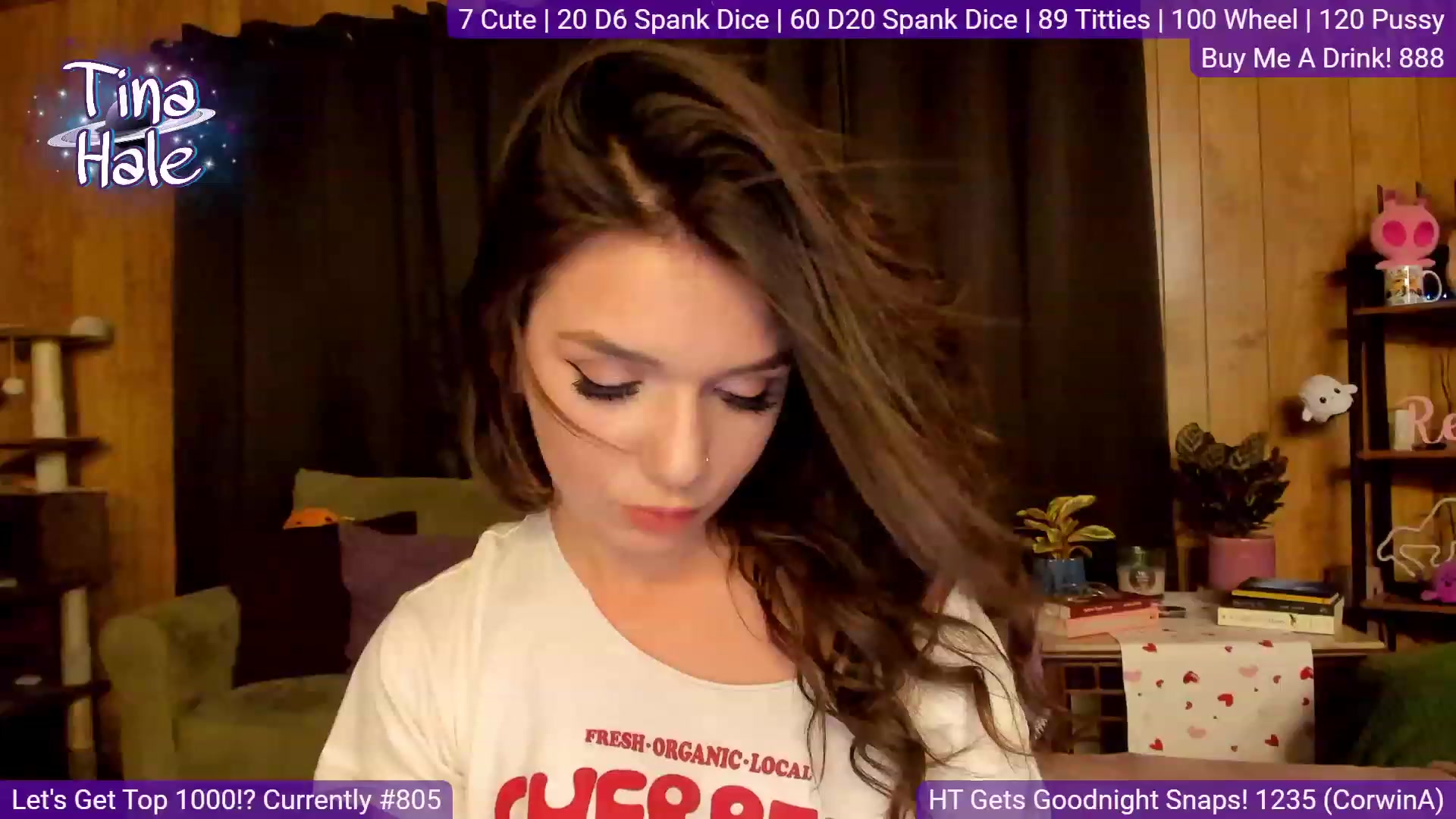 Gallery image thumbnail from TinaHale's myfreecams stream on, 07/05/2023, 04:28 image 18 of 20