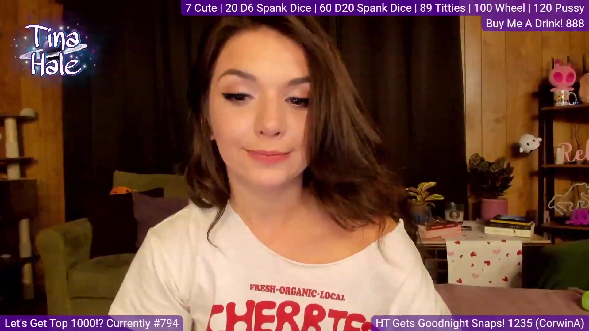 Gallery image thumbnail from TinaHale's myfreecams stream on, 07/05/2023, 06:06 image 1 of 20