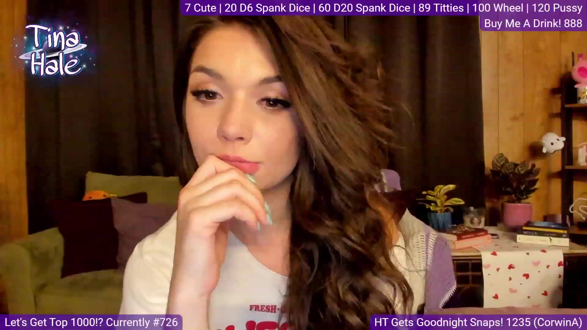 Gallery image thumbnail from TinaHale's myfreecams stream on, 07/05/2023, 06:06 image 18 of 20