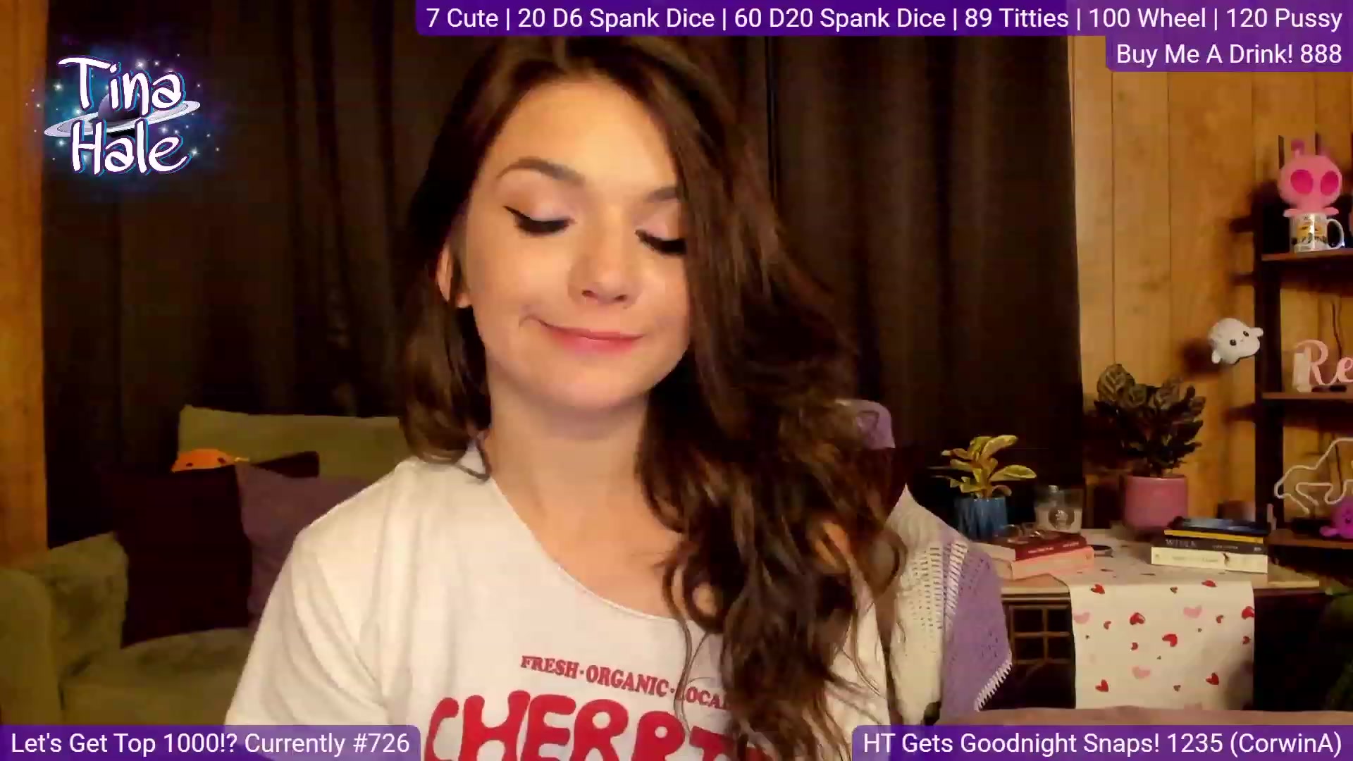 Gallery image thumbnail from TinaHale's myfreecams stream on, 07/05/2023, 06:06 image 16 of 20